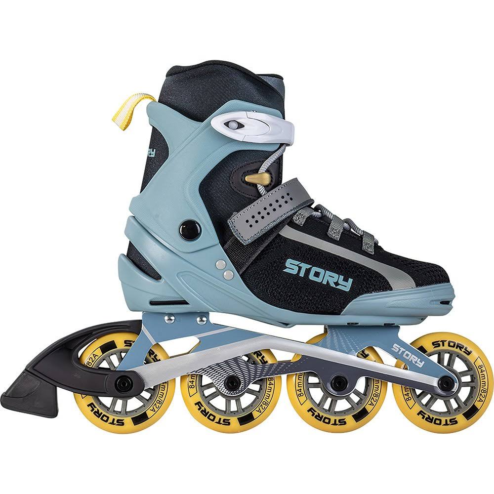 Story Union Inline Skates - Black/Blue Uk 9 PP_YT1YQNDM Story Union Inline Skates - Black/Blue Uk 9 PP_YT1YQNDM