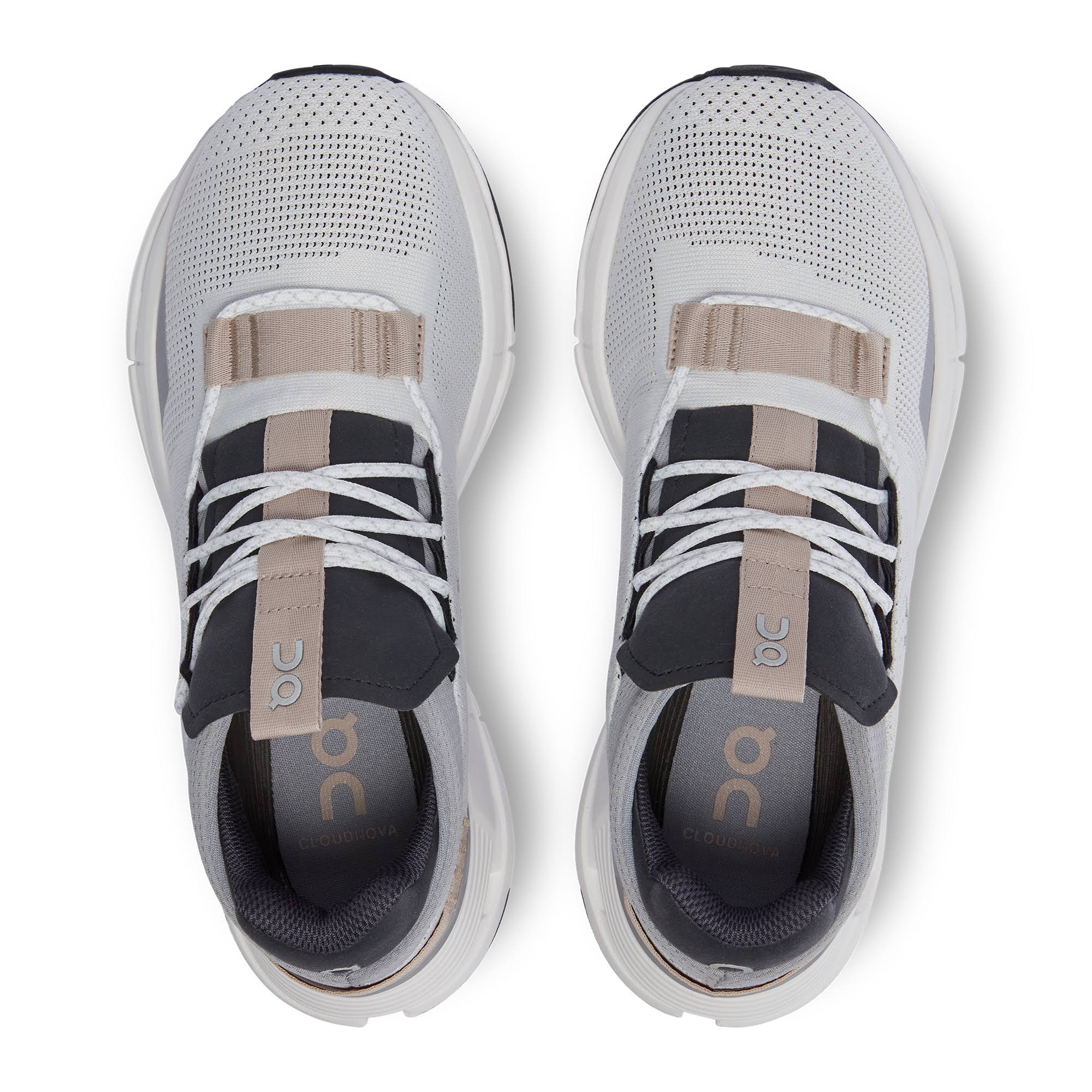 On Women's Cloudnova Shoes, Size 6.5, White/Sand GP_VJI2OHZW On Women's Cloudnova Shoes, Size 6.5, White/Sand GP_VJI2OHZW