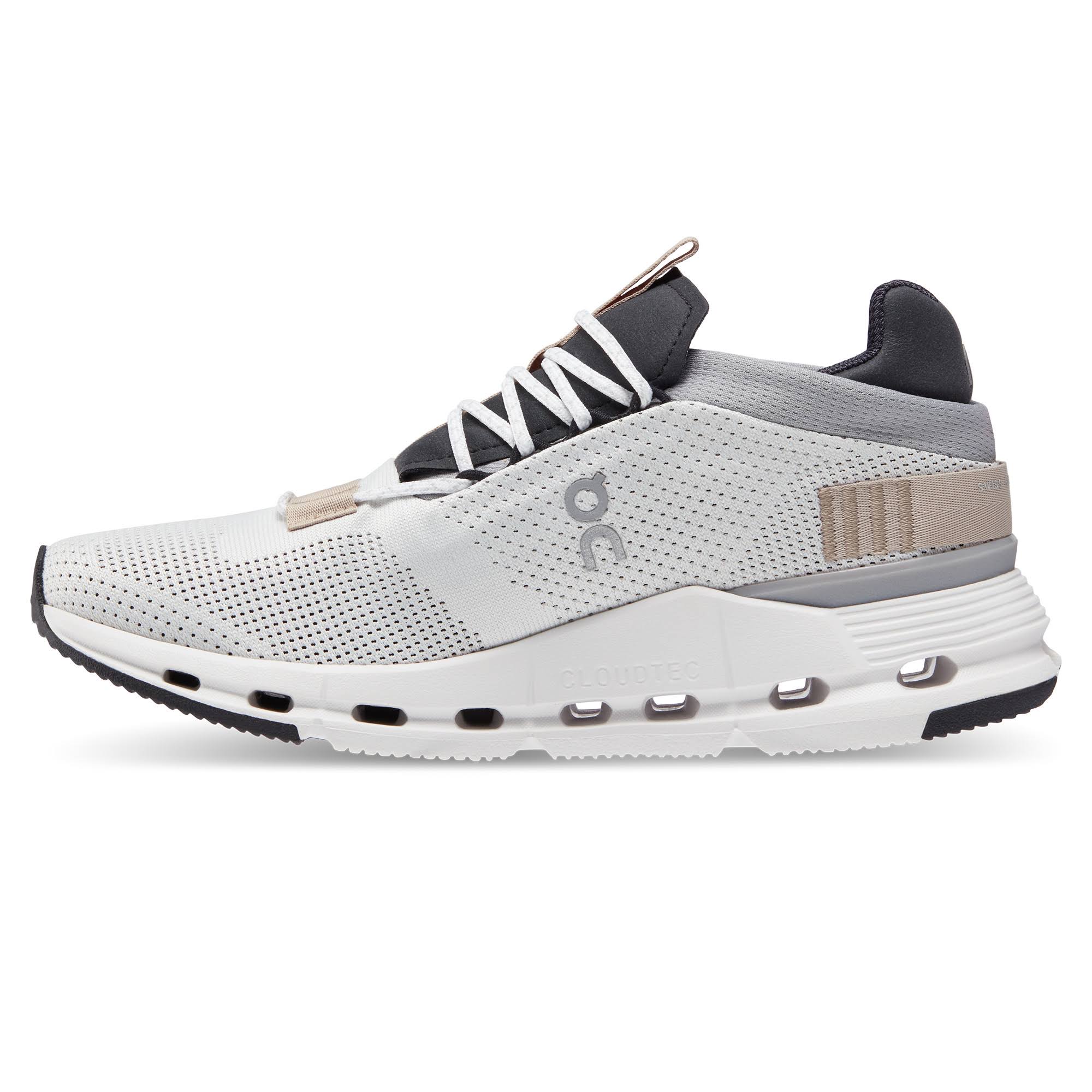 On Women's Cloudnova Shoes, Size 6.5, White/Sand GP_VJI2OHZW On Women's Cloudnova Shoes, Size 6.5, White/Sand GP_VJI2OHZW
