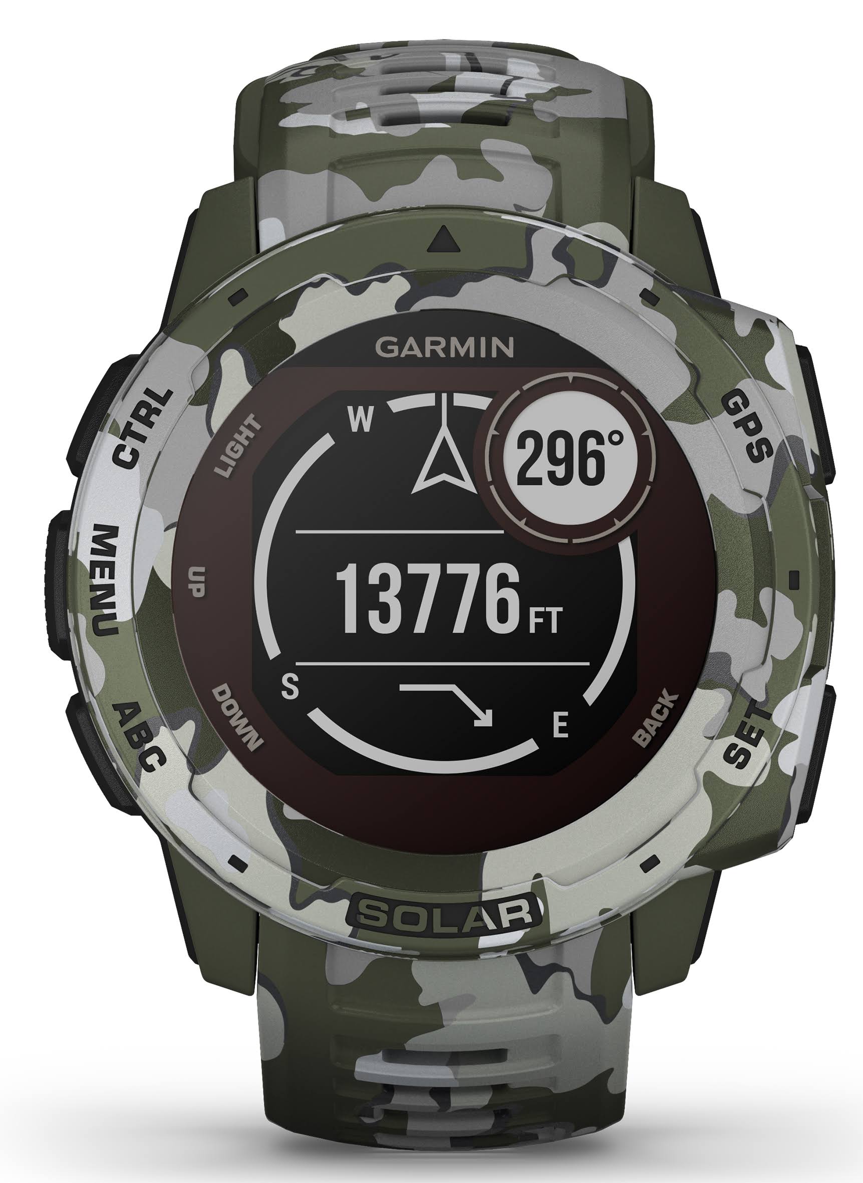 Garmin Instinct Solar - Flame Red BK_SFB4I278 Garmin Instinct Solar - Flame Red BK_SFB4I278