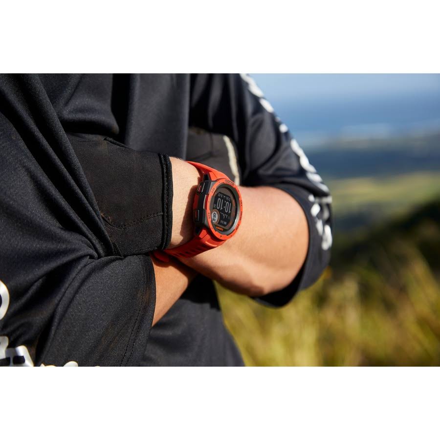 Garmin Instinct Solar - Flame Red BK_SFB4I278 Garmin Instinct Solar - Flame Red BK_SFB4I278