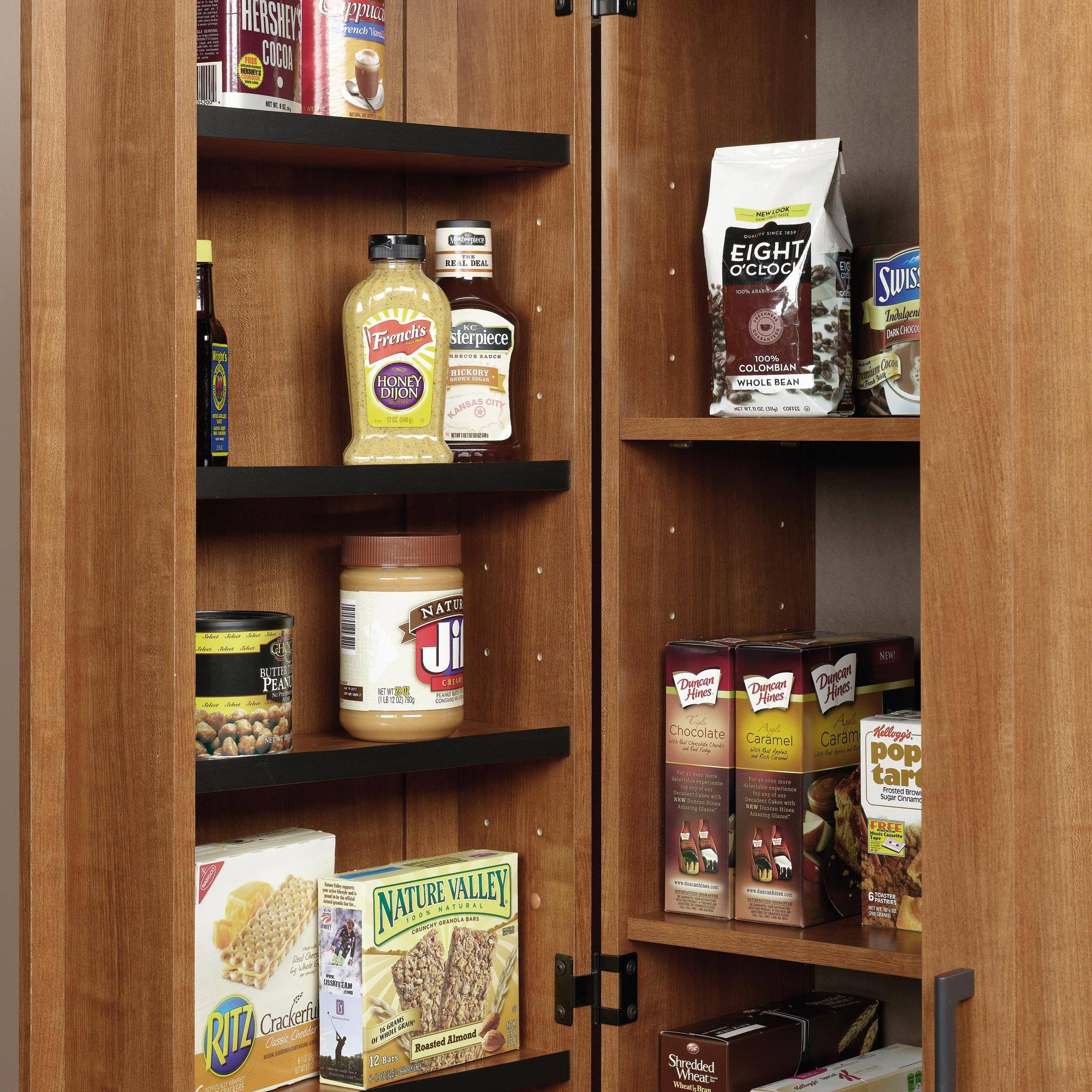 Sauder Homeplus Sienna Oak Storage Cabinet NG_C9L0GAWV