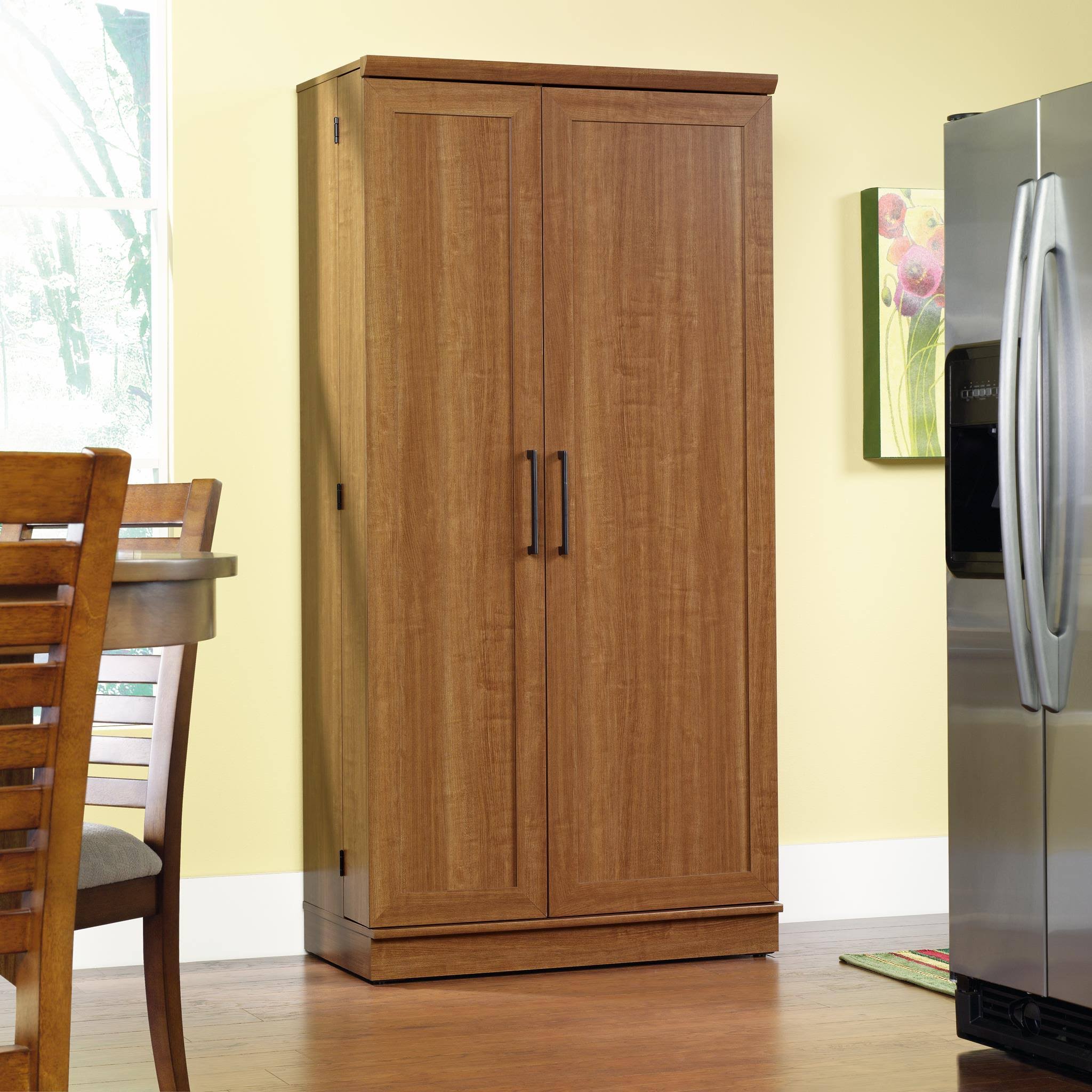 Sauder Homeplus Sienna Oak Storage Cabinet NG_C9L0GAWV Sauder Homeplus Sienna Oak Storage Cabinet NG_C9L0GAWV