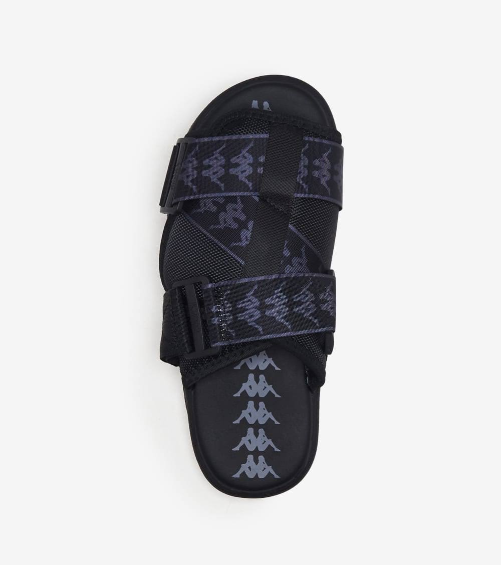 Kappa Unisex 222 Banda Mitel 1 Slides 304kuq0-978 Black/Grey Dk, 4 UG_DV91WJ8B