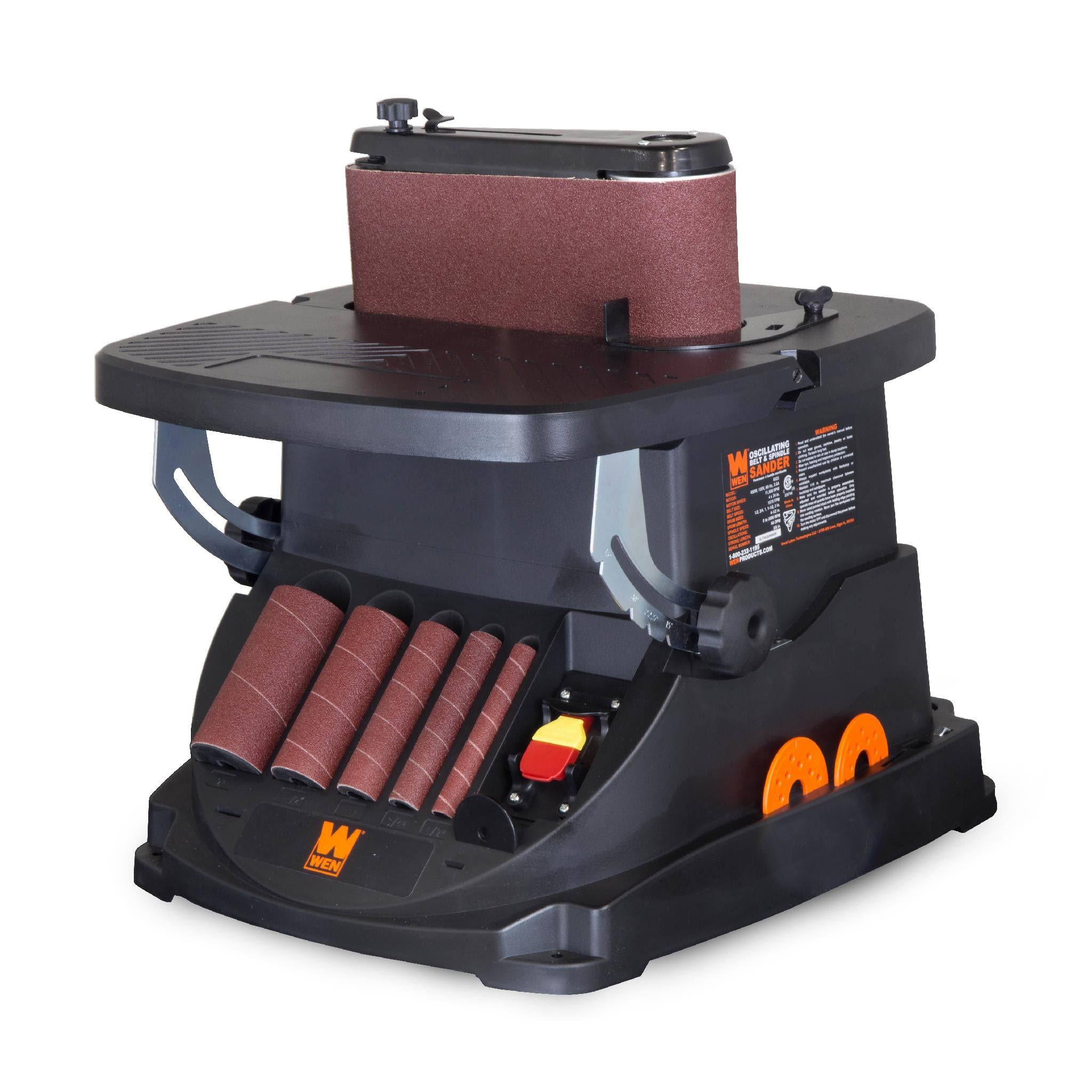 Wen 6524 Oscillating Belt And Spindle Sander QQ_PMN06MKD