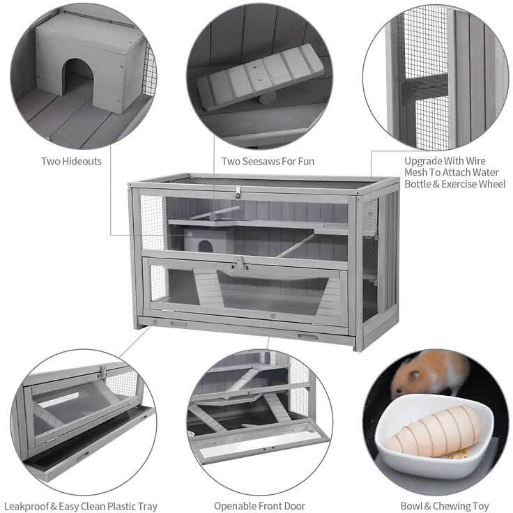 Aivituvin 24-In 3 Tier Hamster Cage CU_KVBGVPCT