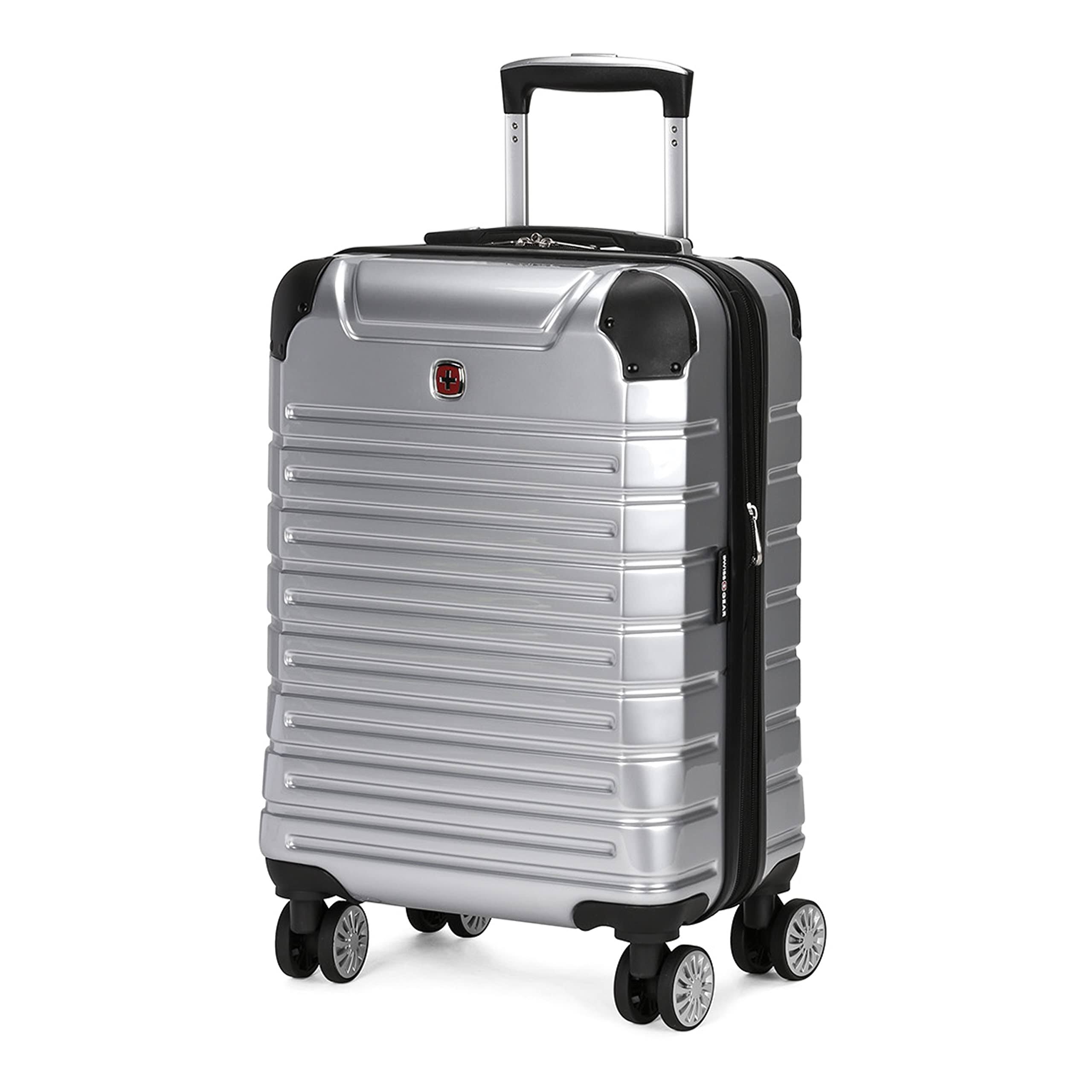 Swissgear 7782 27 Expandable Hardside Spinner Luggage - Silver FI_A3CLETAI Swissgear 7782 27 Expandable Hardside Spinner Luggage - Silver FI_A3CLETAI
