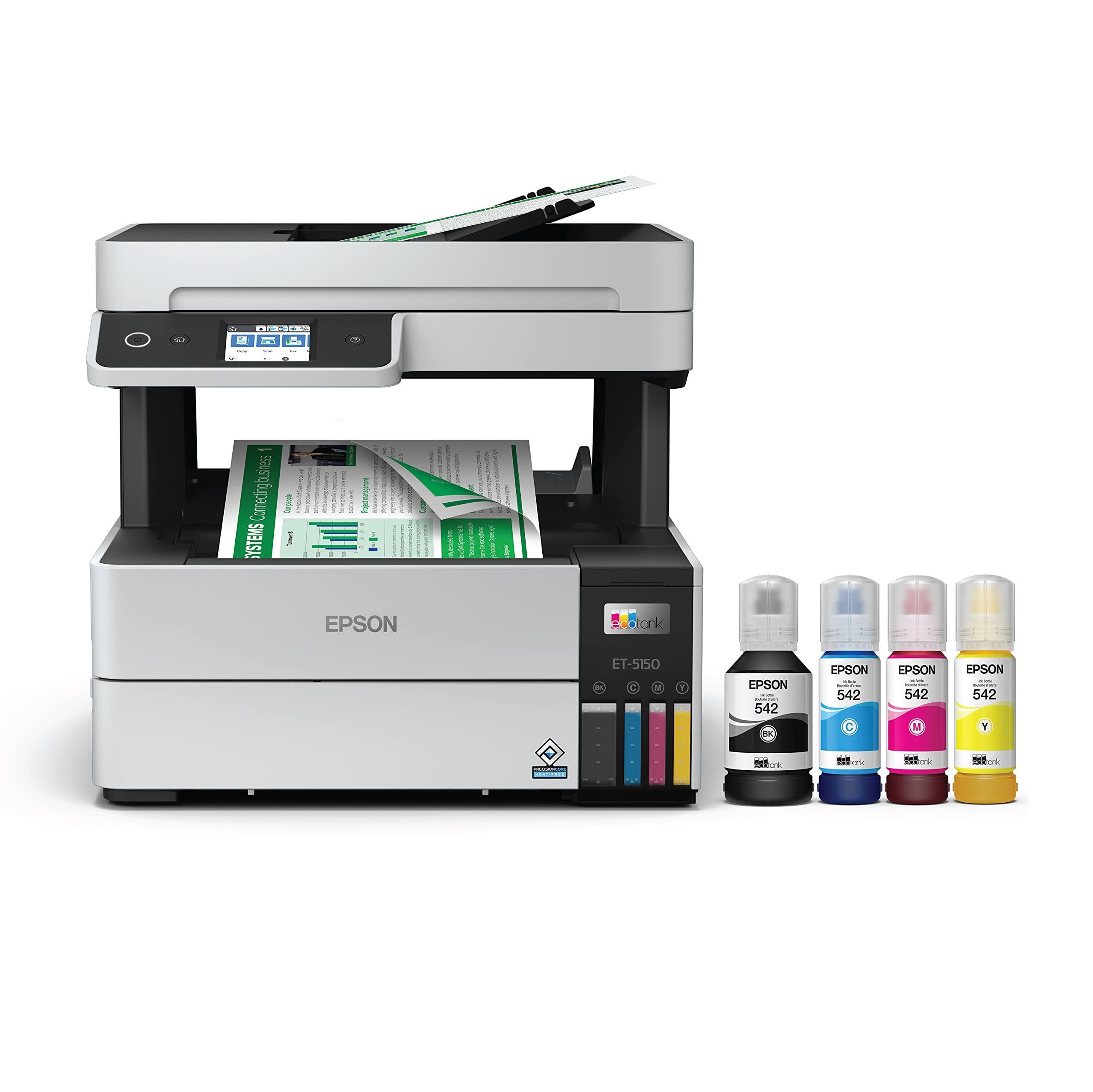 Epson - Ecotank Pro Et-5150 Wireless All-In-One Supertank Printer OX_F5JWQ5GS