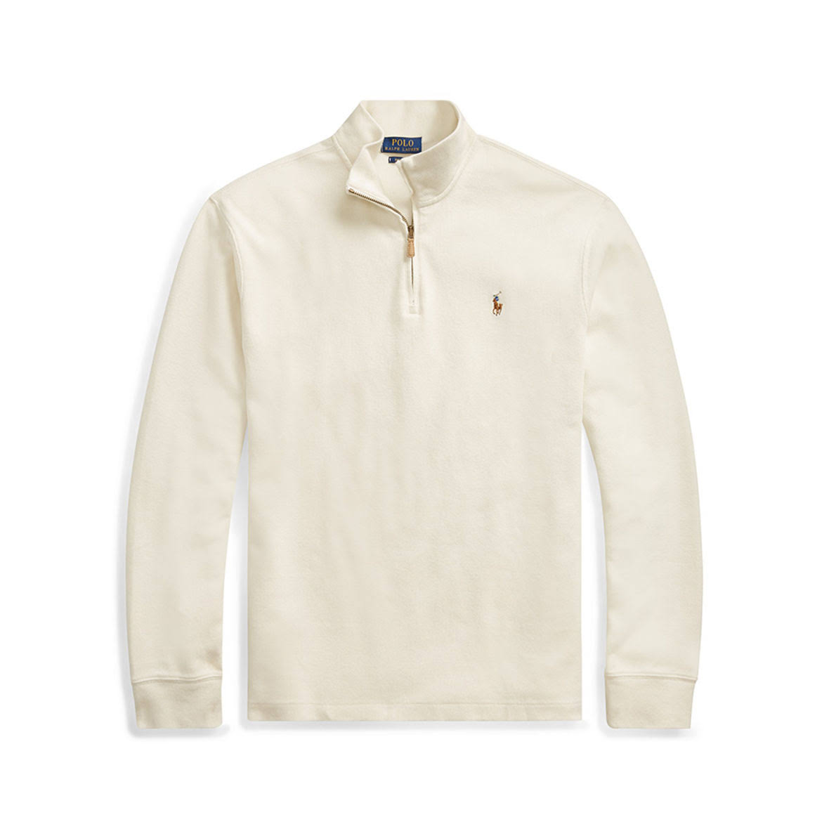 Polo Ralph Lauren Men's Estate-Rib Cotton Quarter-Zip Pullover - Chic Cream - Size M OD_HLWBOVMB Polo Ralph Lauren Men's Estate-Rib Cotton Quarter-Zip Pullover - Chic Cream - Size M OD_HLWBOVMB