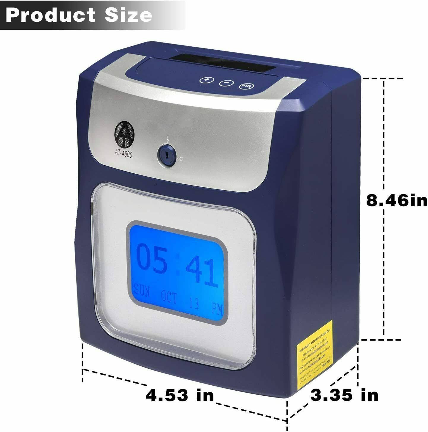 Calculating Time Clock At-4500 AT_EZNQ3GIO