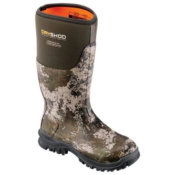 Dryshod Stratalite Xt Rubber Boots For Men - Truetimber Strata - 10m O5_PSNHTLE6