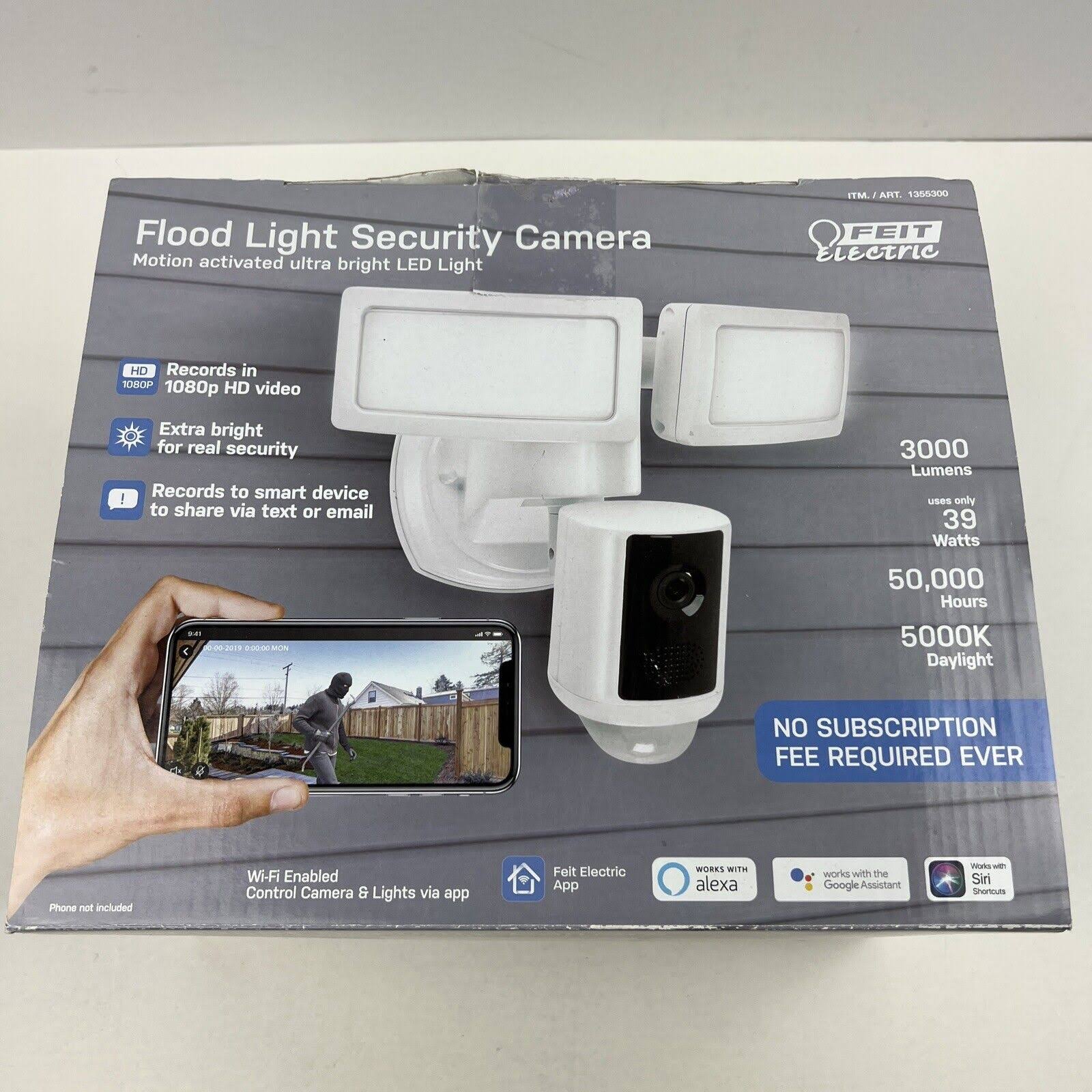 Feit Electric Led Dual Head Motion Sensor Smart Floodlight Security Camera LD_NQ9KX0RE Feit Electric Led Dual Head Motion Sensor Smart Floodlight Security Camera LD_NQ9KX0RE
