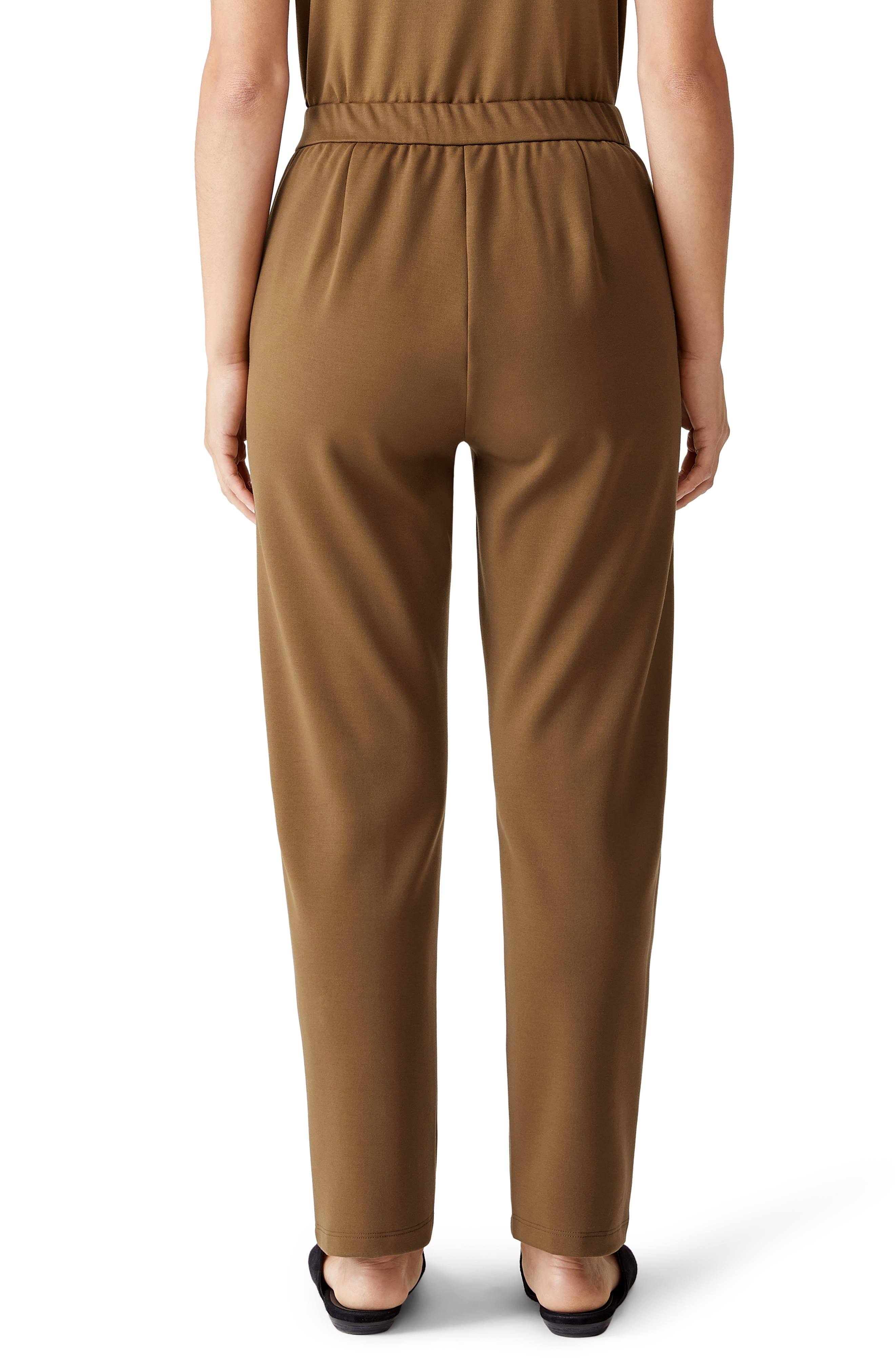Eileen Fisher Women's Slouchy Ankle Pants - Brown - Size Xx Small AL_BKIWO8EM Eileen Fisher Women's Slouchy Ankle Pants - Brown - Size Xx Small AL_BKIWO8EM
