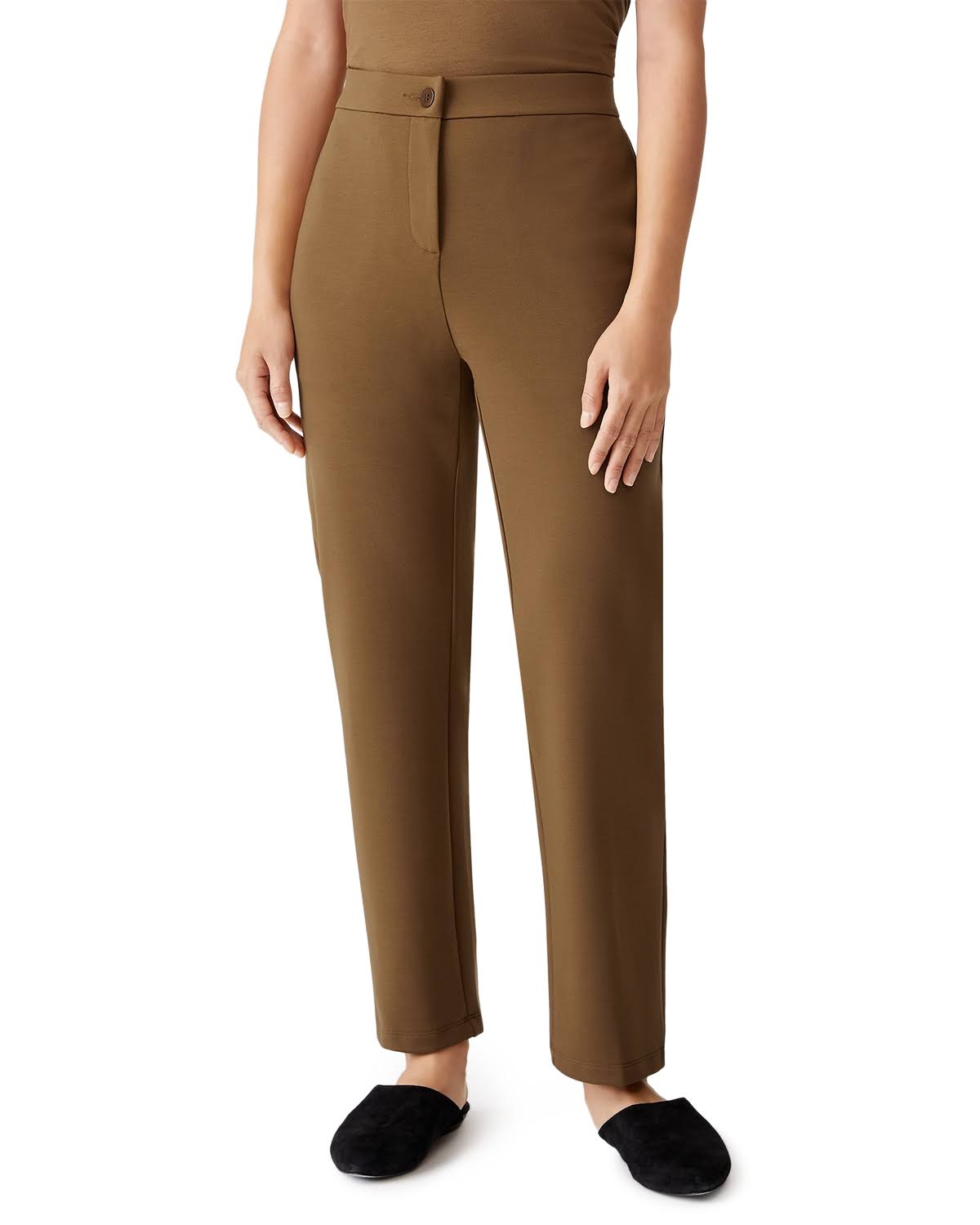 Eileen Fisher Women's Slouchy Ankle Pants - Brown - Size Xx Small AL_BKIWO8EM Eileen Fisher Women's Slouchy Ankle Pants - Brown - Size Xx Small AL_BKIWO8EM