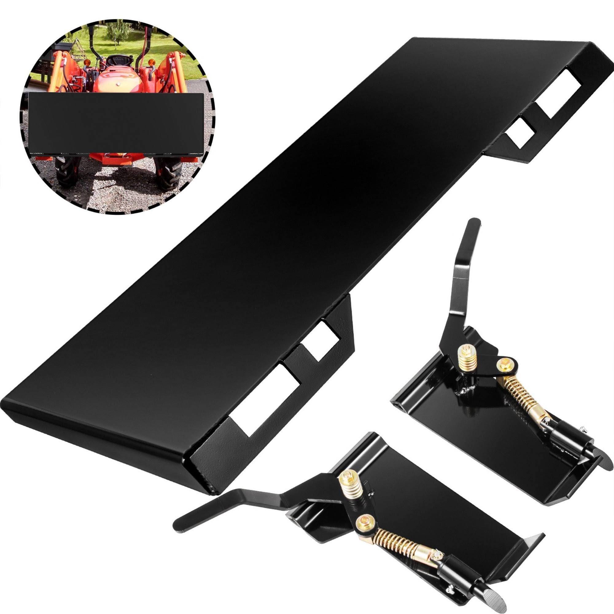 Vevor Skid Steer Quick Tach Attachment Mount Plate & Conversion Adapter Latch Box 1/4 JE_CLW9BRUQ Vevor Skid Steer Quick Tach Attachment Mount Plate & Conversion Adapter Latch Box 1/4 JE_CLW9BRUQ