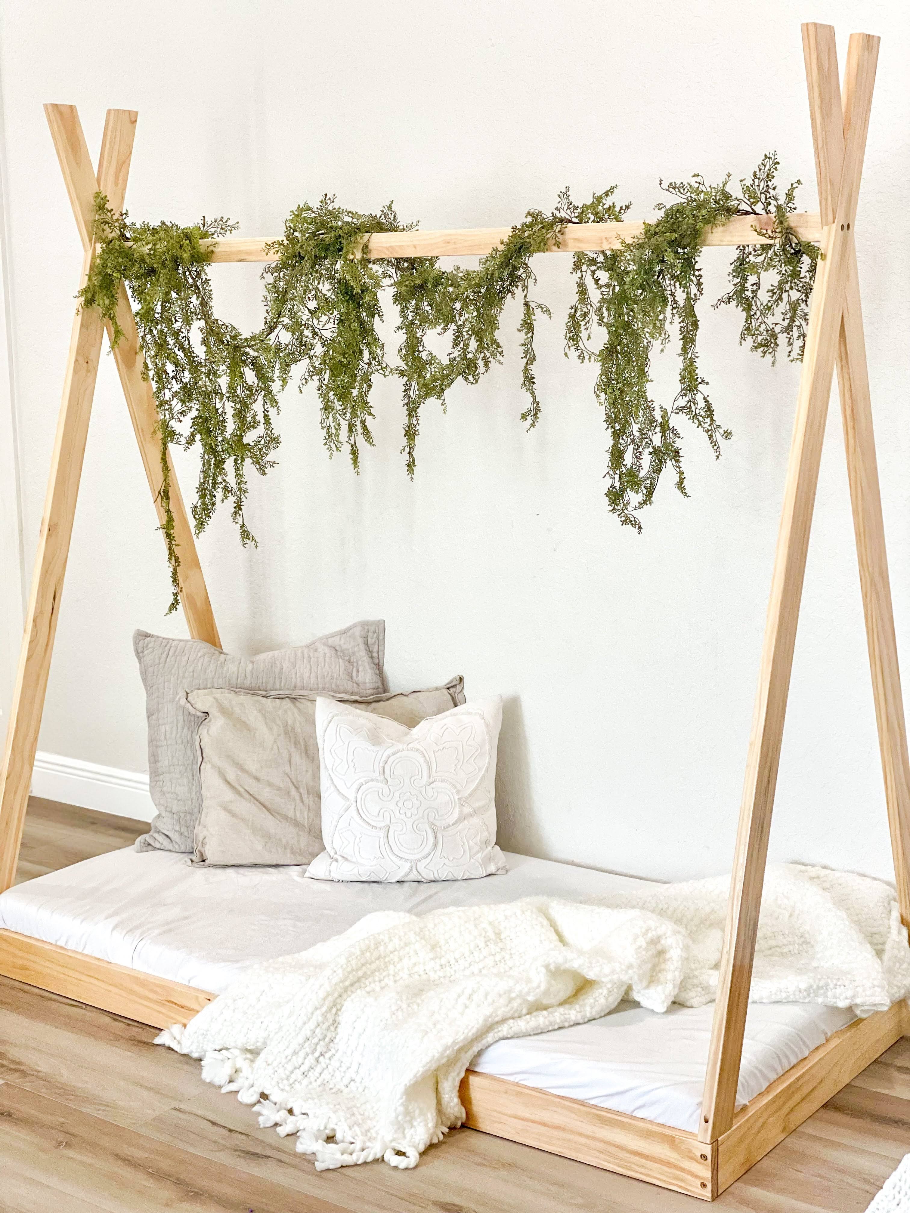2mamabees Montessori Teepee Bed, Full Us 3U_5YDFJCTU