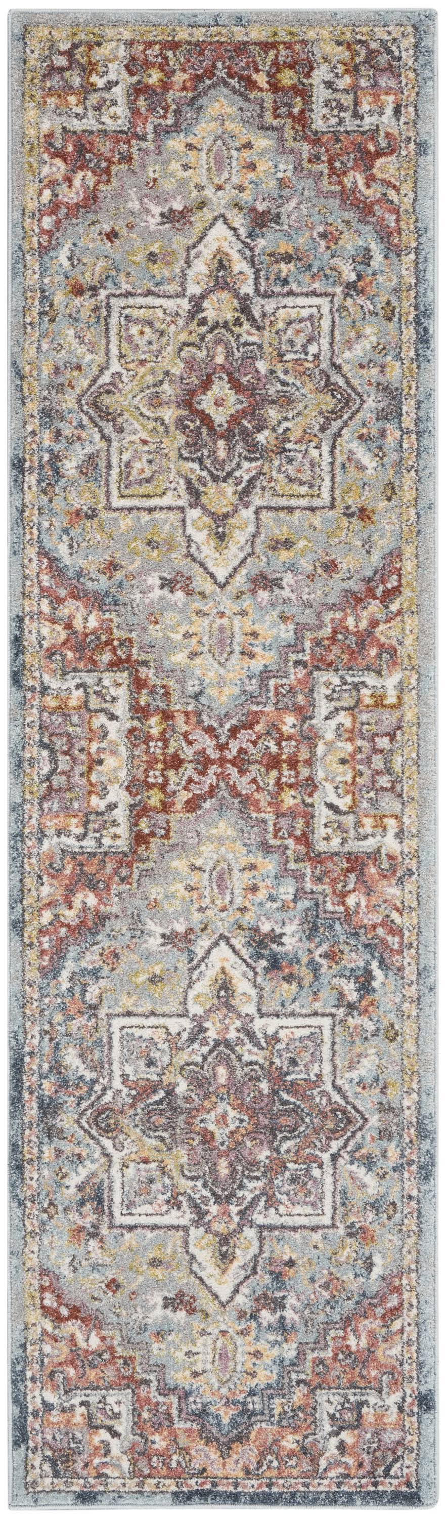 Nourison Juniper Jpr04 Area Rug | Ivory/Multi | 5'3 X 7'3 G4_2OVMRMTW