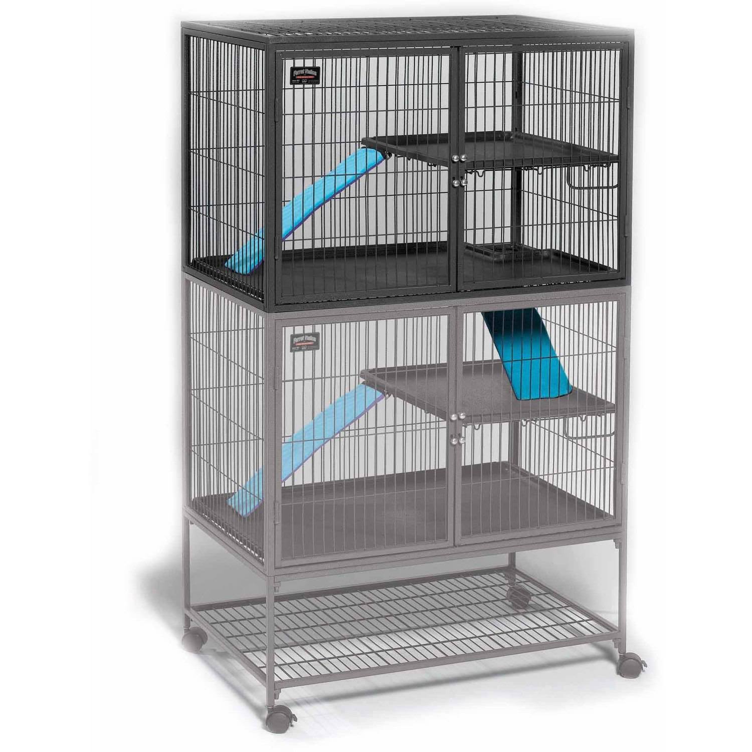 Midwest Deluxe Ferret Nation Add-On Unit Ferret Cage QH_30F54PBI Midwest Deluxe Ferret Nation Add-On Unit Ferret Cage QH_30F54PBI