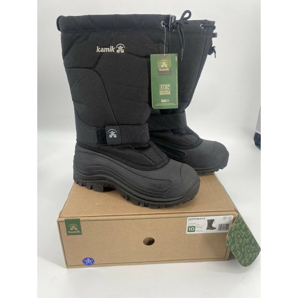 Kamik Greenbay Men's Snowmobile Boots, Black, 10 LF_Z3VG25VM