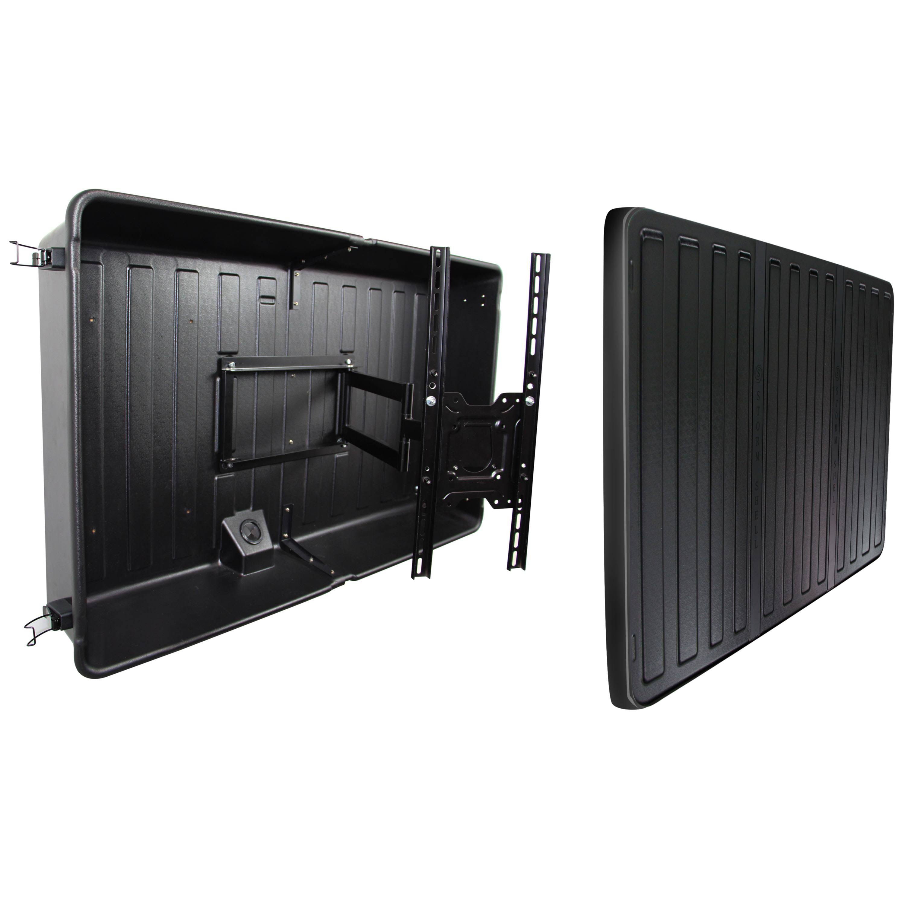 Storm Shell Black Abs 63.25-In W X 38.25-In H Outdoor Tv Cover | Ss-65 US_PMYAFYYW Storm Shell Black Abs 63.25-In W X 38.25-In H Outdoor Tv Cover | Ss-65 US_PMYAFYYW