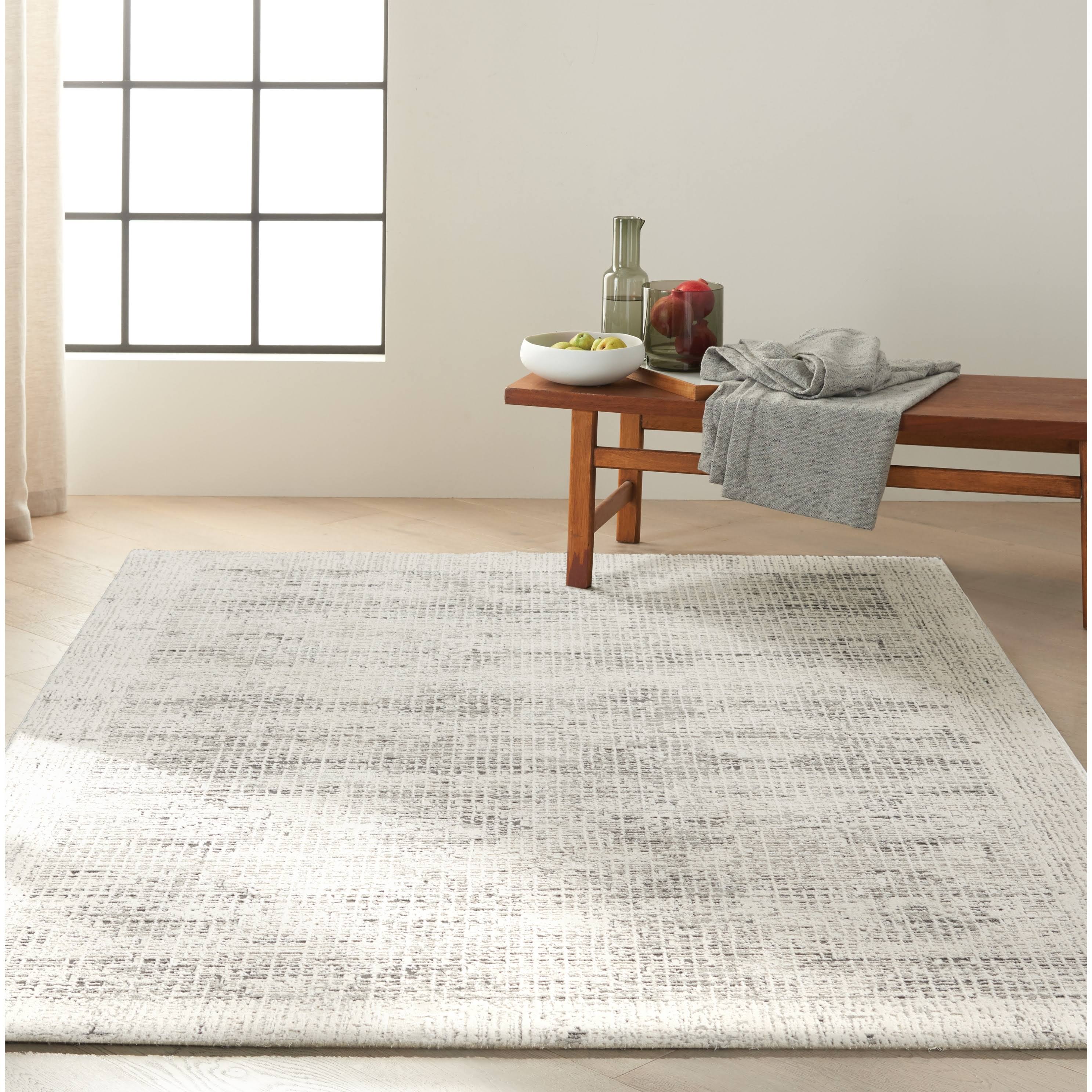 Nourison Illustrious Casual Abstract Geometric Area Rug - 5'3 X 7'3 0W_M6FUQZM7