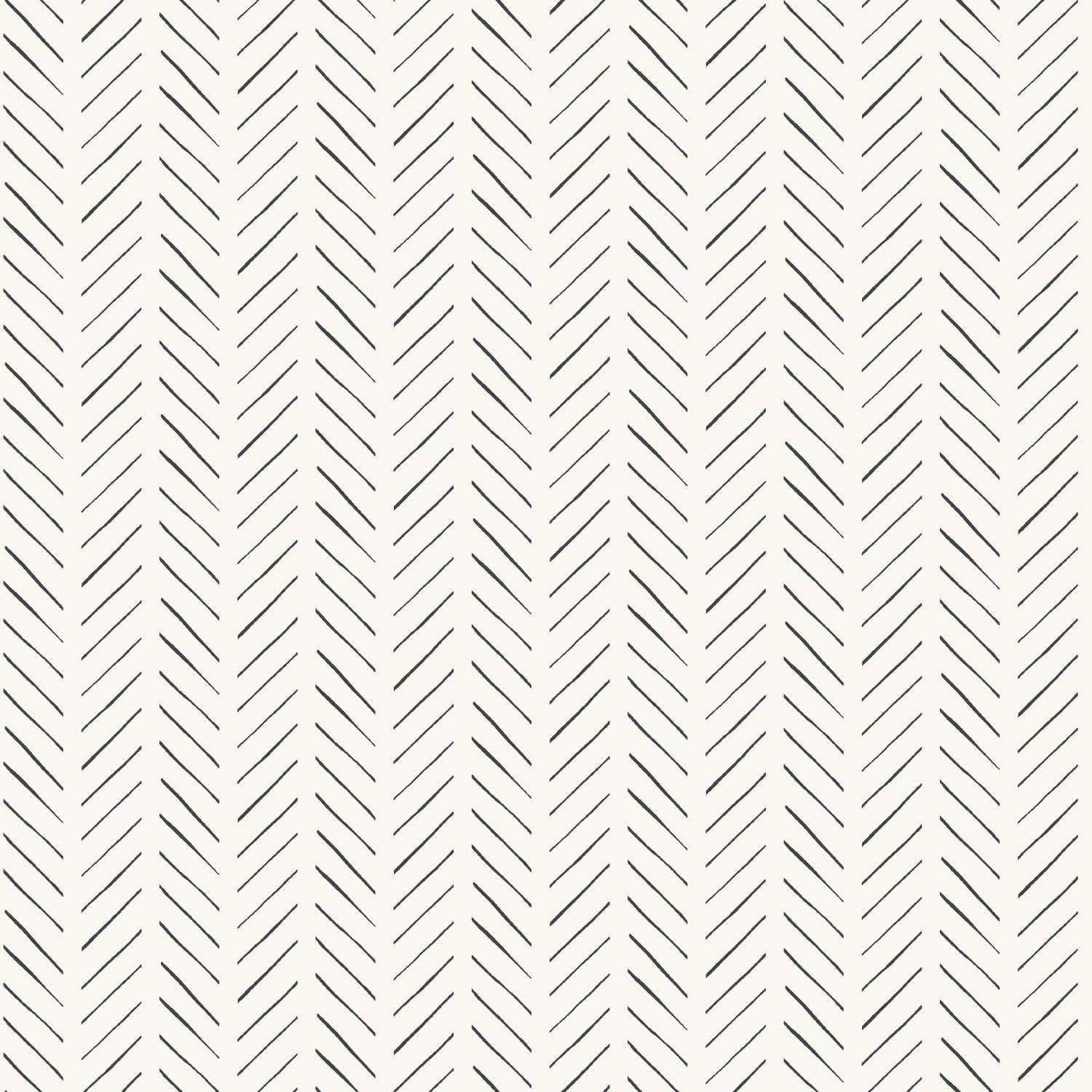 Magnolia Home Pick-Up Sticks Wallpaper - Black CH_TUDUELZ7