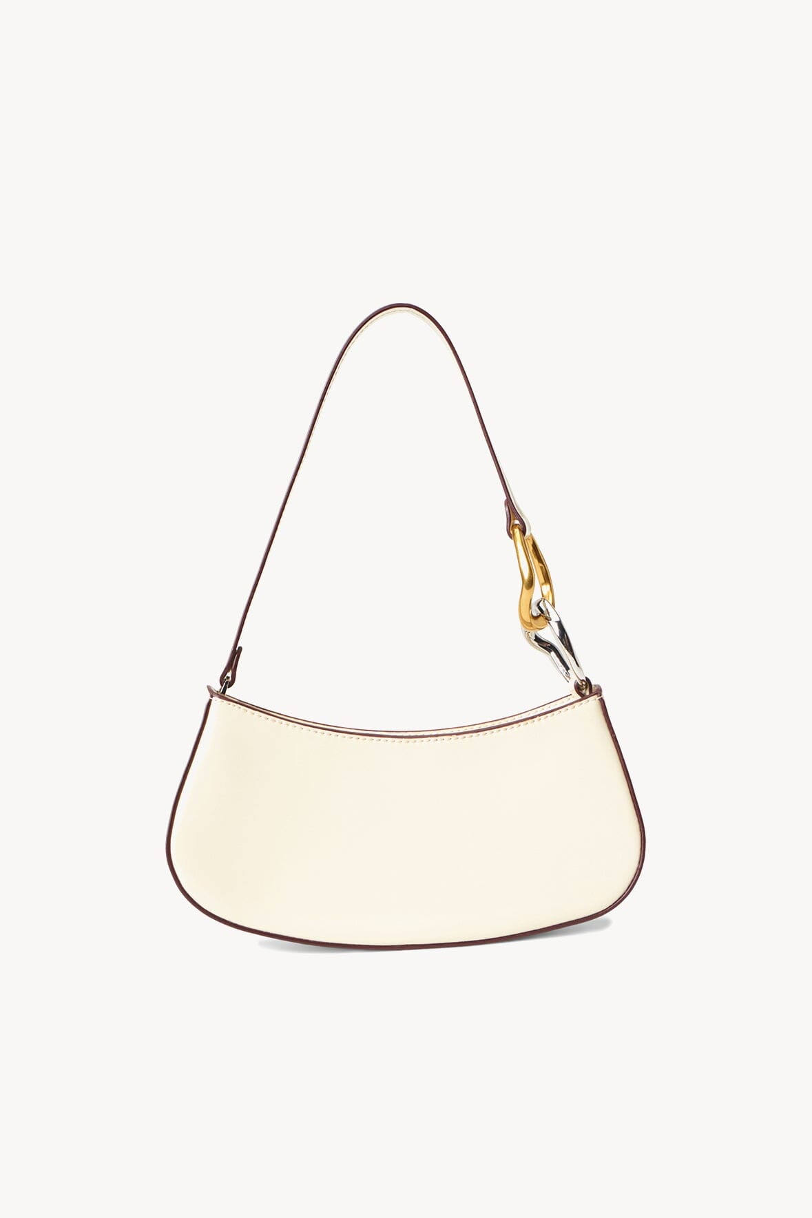 Staud Women's Ollie Leather Shoulder Bag - Cream One-Size SN_K3ZX3TY2