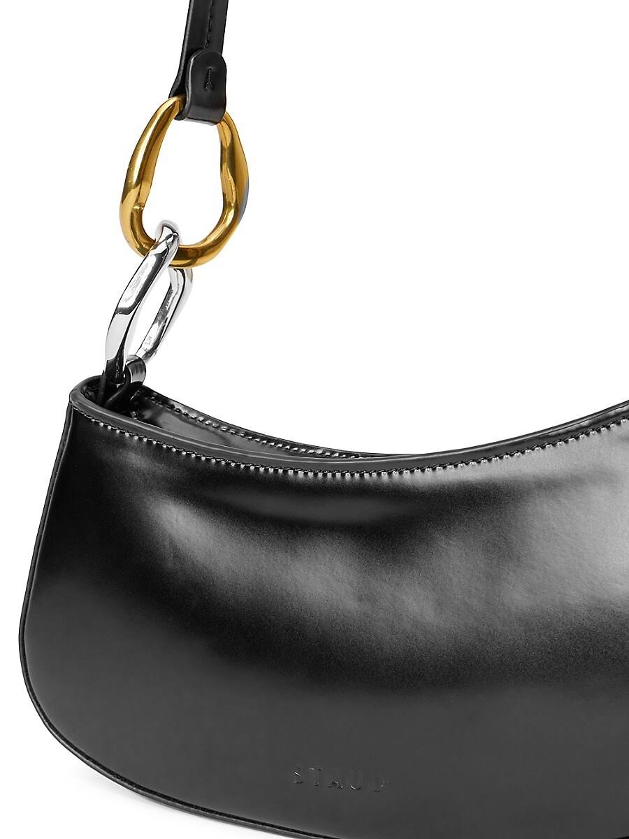 Staud Women's Ollie Leather Shoulder Bag - Cream One-Size SN_K3ZX3TY2 Staud Women's Ollie Leather Shoulder Bag - Cream One-Size SN_K3ZX3TY2