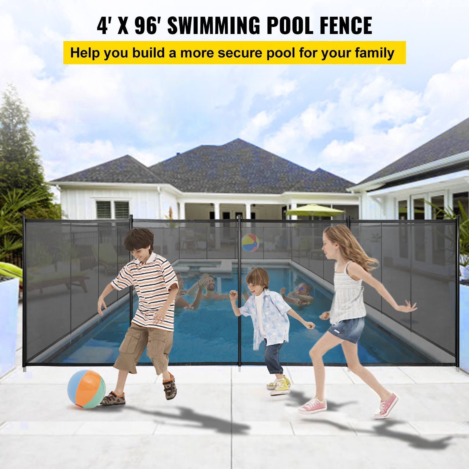 Vevor Swimming Pool Security Fence Removable Pool Fence 4 X 96 Ft For In-Ground Kcxycwlb496ftal3vv0 L0_YSCWGGBJ Vevor Swimming Pool Security Fence Removable Pool Fence 4 X 96 Ft For In-Ground Kcxycwlb496ftal3vv0 L0_YSCWGGBJ