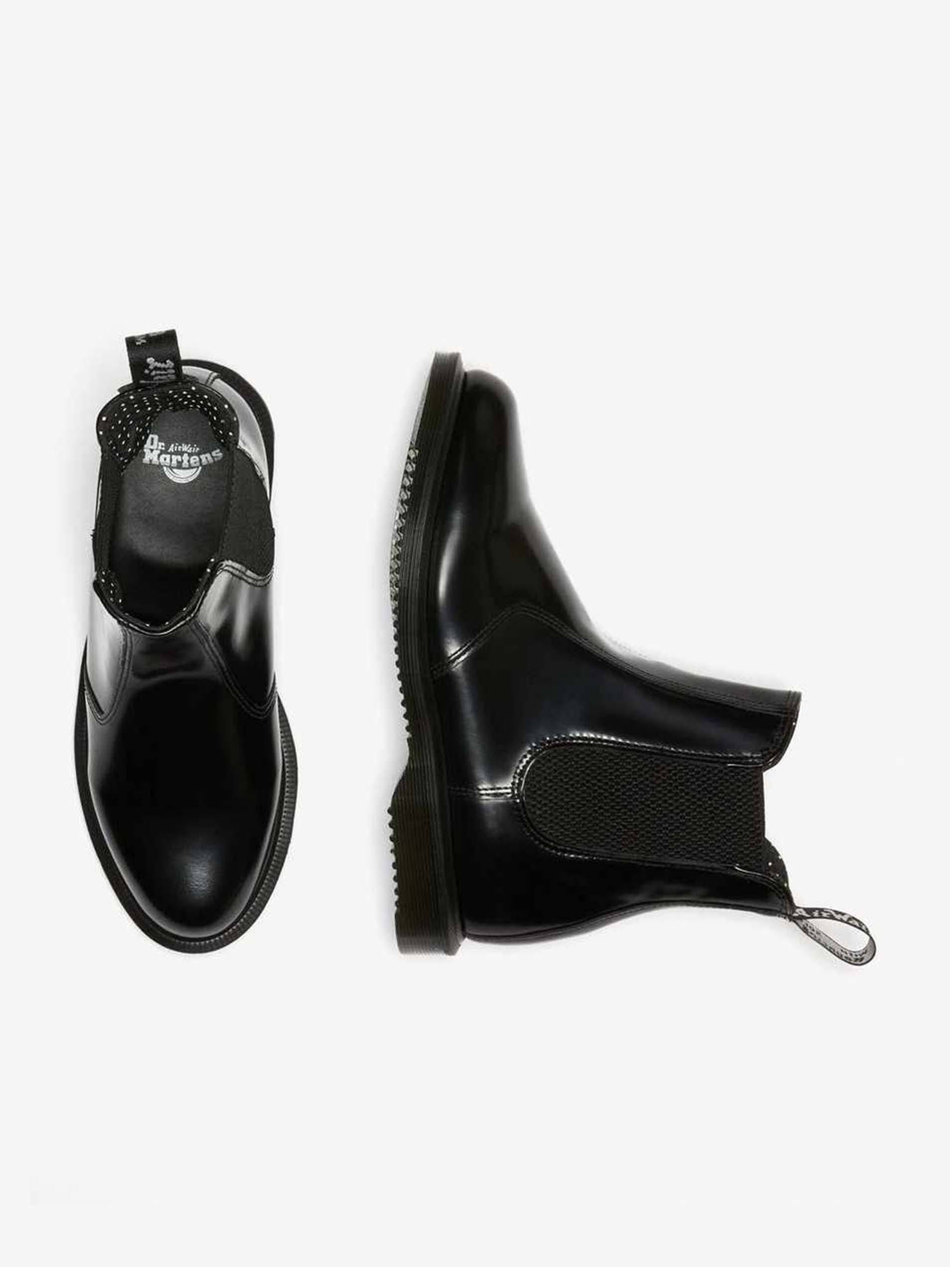 Dr. Martens Women's Flora Chelsea Boot, Black, 9 3F_EVUGVHHP