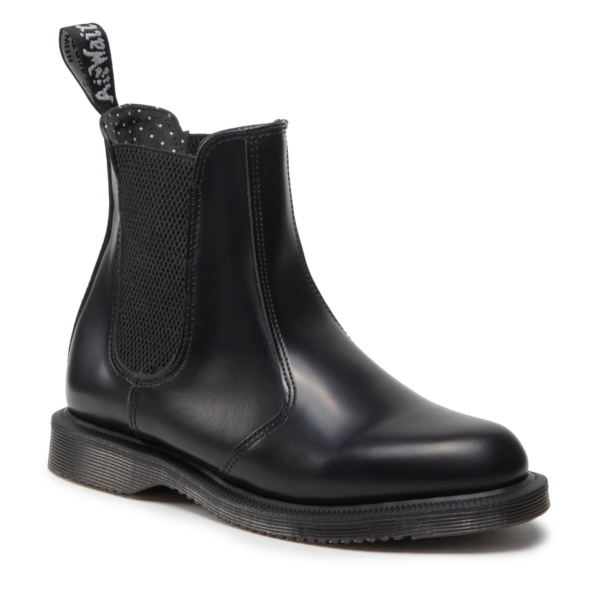 Dr. Martens Women's Flora Chelsea Boot, Black, 9 3F_EVUGVHHP