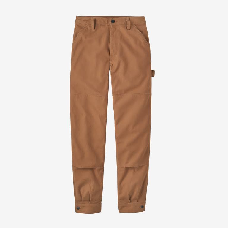 Patagonia Women's All Seasons Hemp Canvas Double Knee Pants - Regular In Trip Brown, Size 8 - Workwear Pants DU_UX2ZF6NI