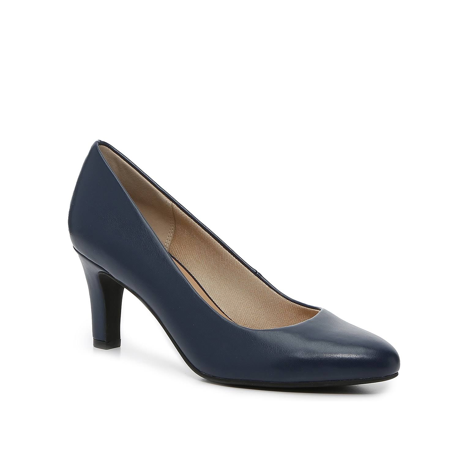 Kelly & Katie Genna Pump | Women's | Navy Synthetic | Size 7 | Heels | Pumps QV_F67JONGN