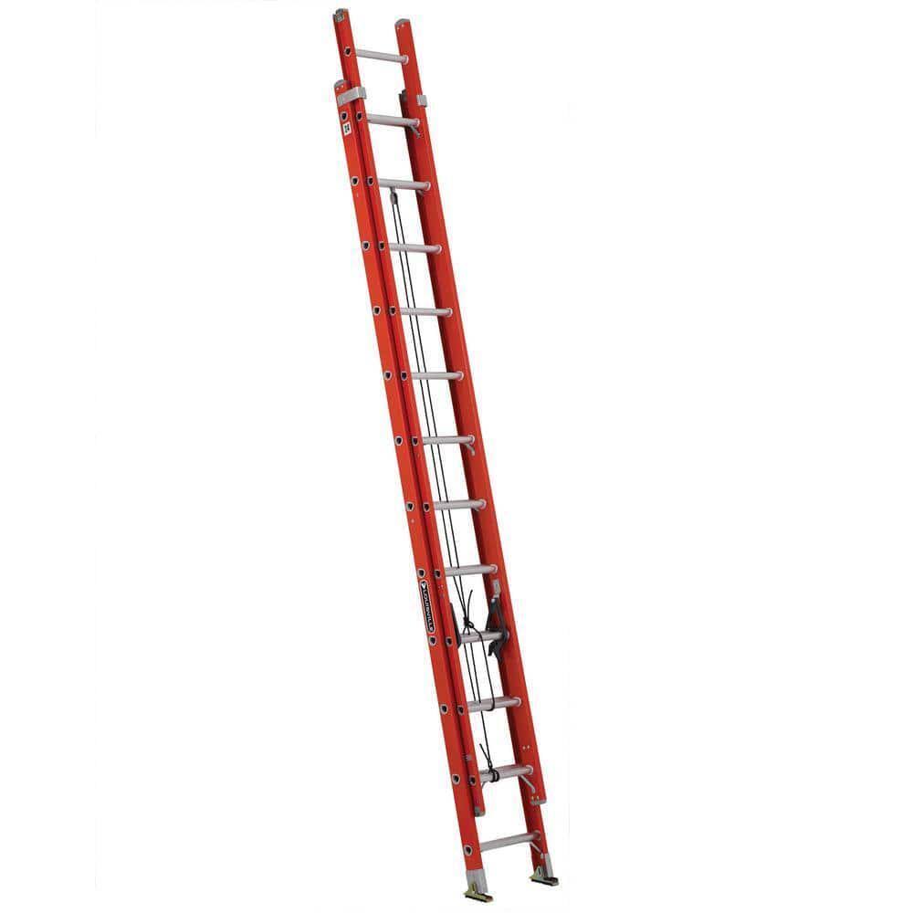 Louisville Fe3224 24' Fiberglass Extension Ladder VA_HAJEUOOO