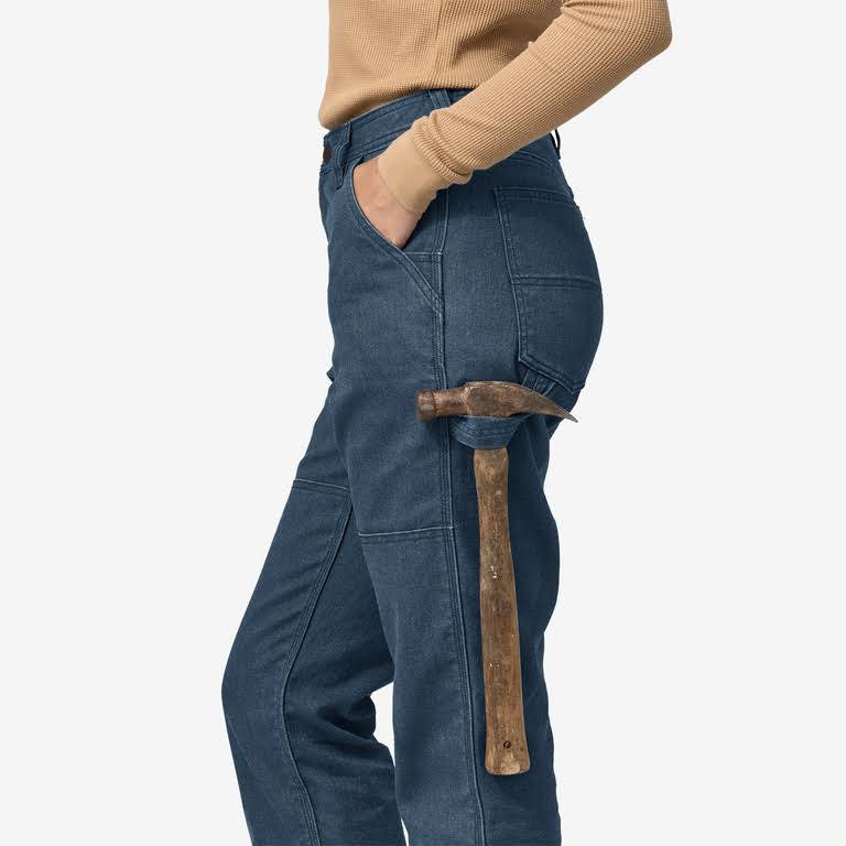 Patagonia Women's All Seasons Hemp Canvas Double Knee Pants - Regular In Trip Brown, Size 8 - Workwear Pants DU_UX2ZF6NI