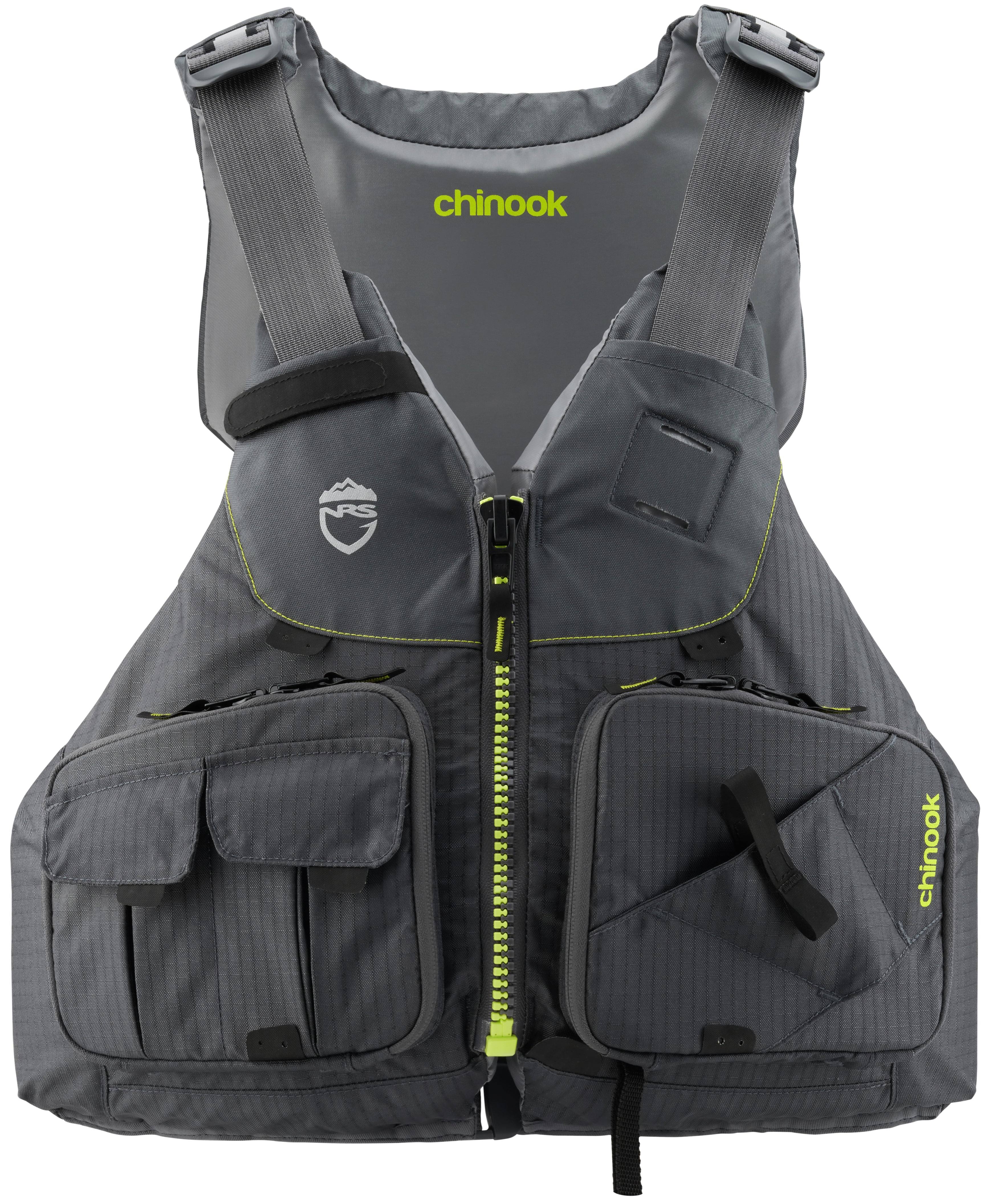 Nrs - Chinook Fishing Pfd Xs-M / Charcoal EF_OF198KWR