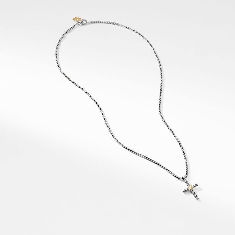 David Yurman Petite X Cross Necklace With 14k Gold, 20 GL_KKVZ7IFC