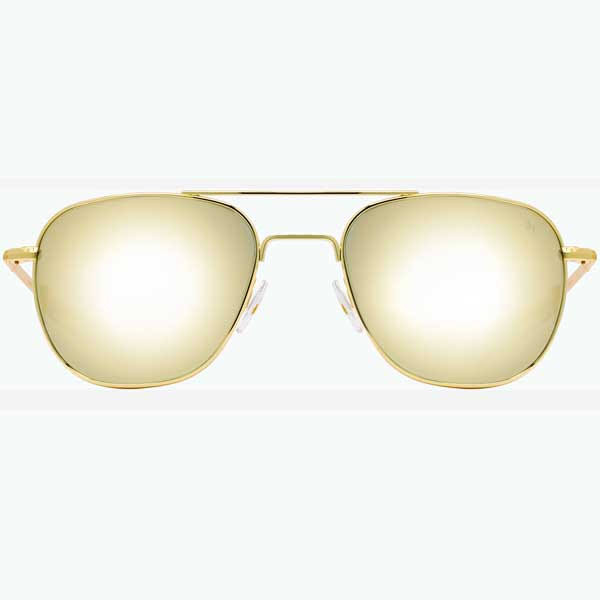 Ao Eyewear Original Pilot Sunglasses Bayonet | Gold/Nylon Green GS_BF6V9WSC Ao Eyewear Original Pilot Sunglasses Bayonet | Gold/Nylon Green GS_BF6V9WSC