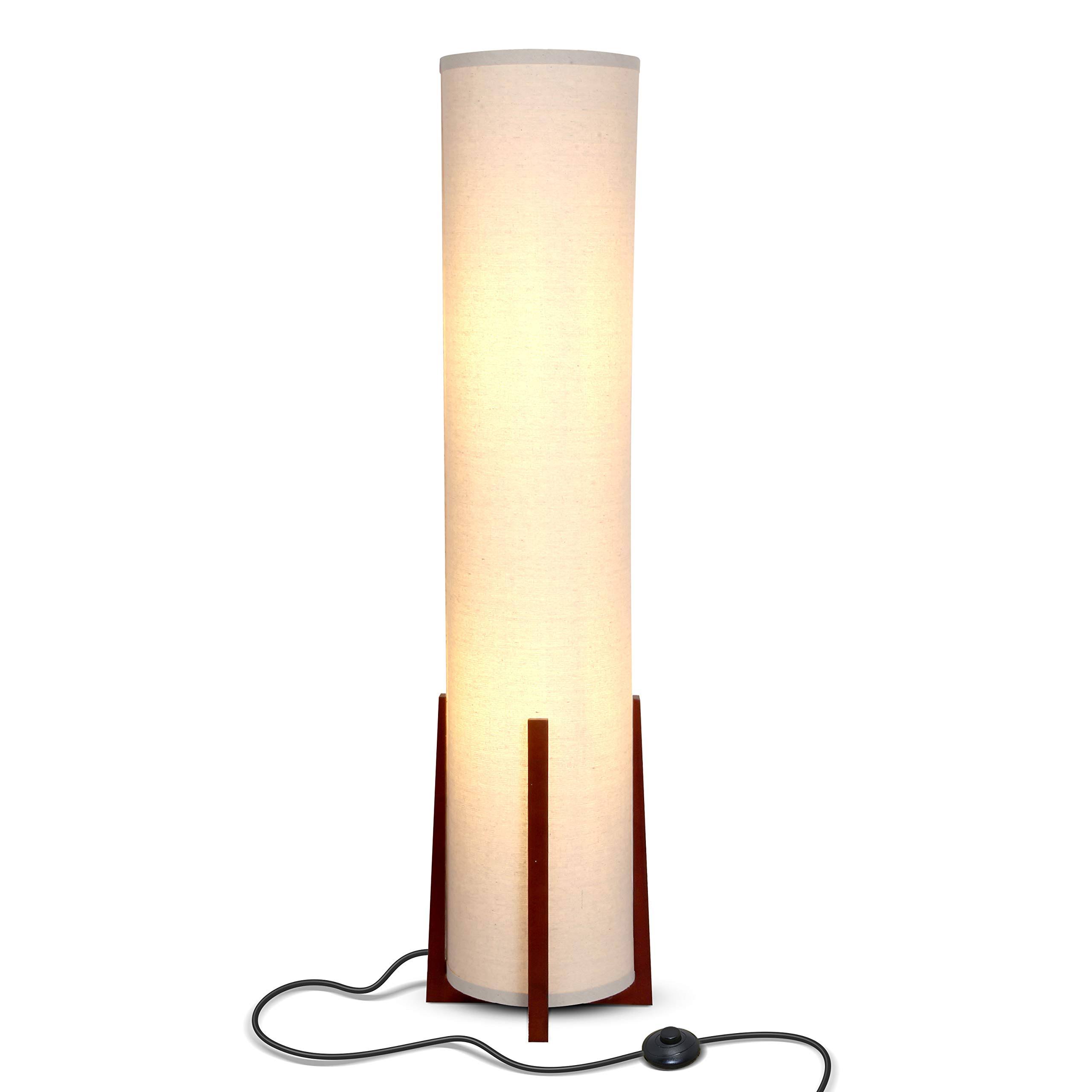 Brightech Parker 48 Inch Tall Decorative Tower Shade Soft Led Light Floor Lamp 7V_EKBIBAU4 Brightech Parker 48 Inch Tall Decorative Tower Shade Soft Led Light Floor Lamp 7V_EKBIBAU4
