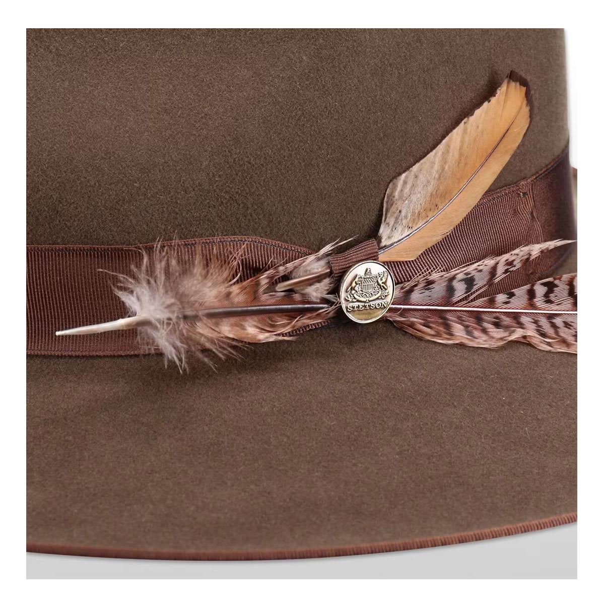 Stetson Breckenridge B Walnut Felt Hat Twbkrgb103475 SV_HCFMU6PK