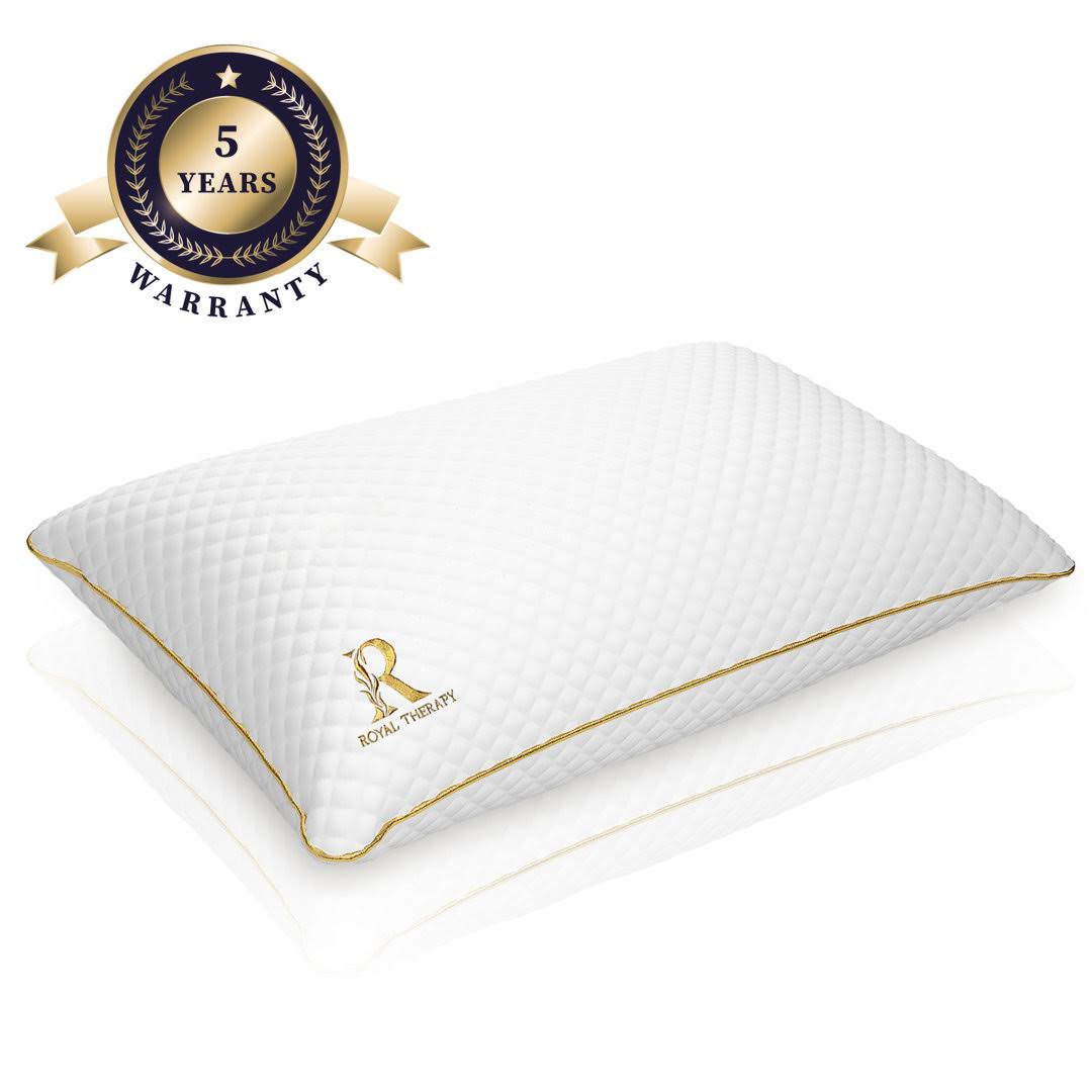 Royal Therapy Memory Foam Pillow, Shredded Bed Pillow For Neck & Shoulder Support, Orthopedic Contour Pillow - King - Single ZM_5PFTD2OF