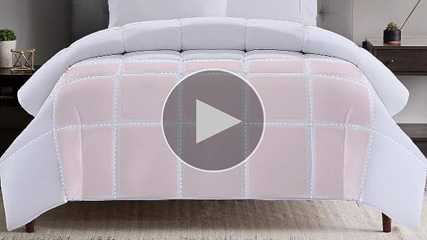 Kathy Ireland Goose Feather/Down Comforter Twin White GV_XVCLSP8M