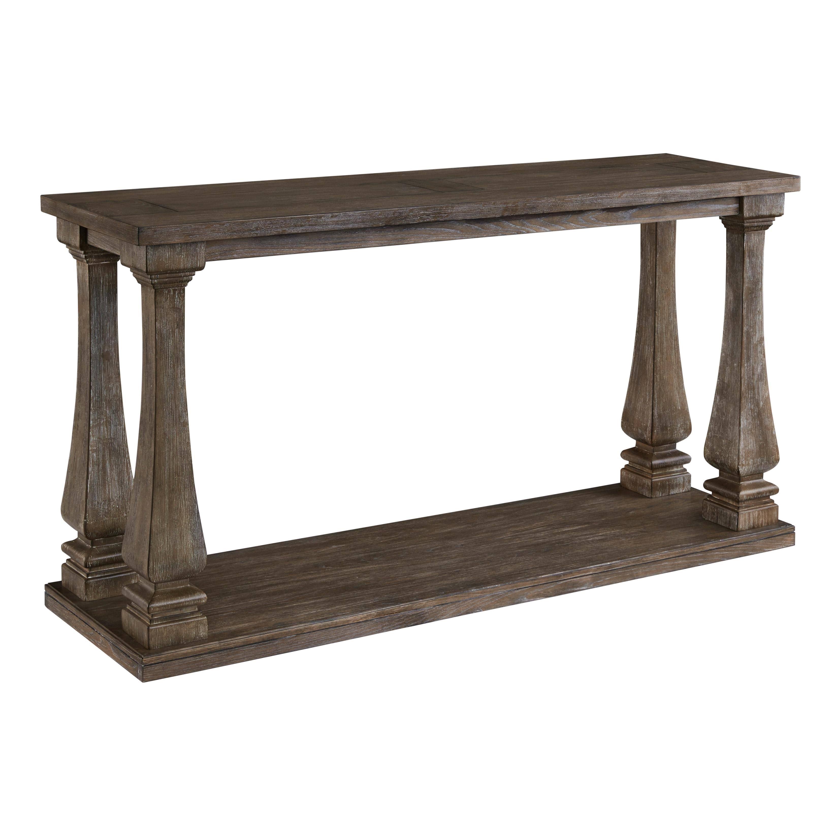 Ashley Johnelle - Gray - Sofa Table 0Q_XLOPLDLK