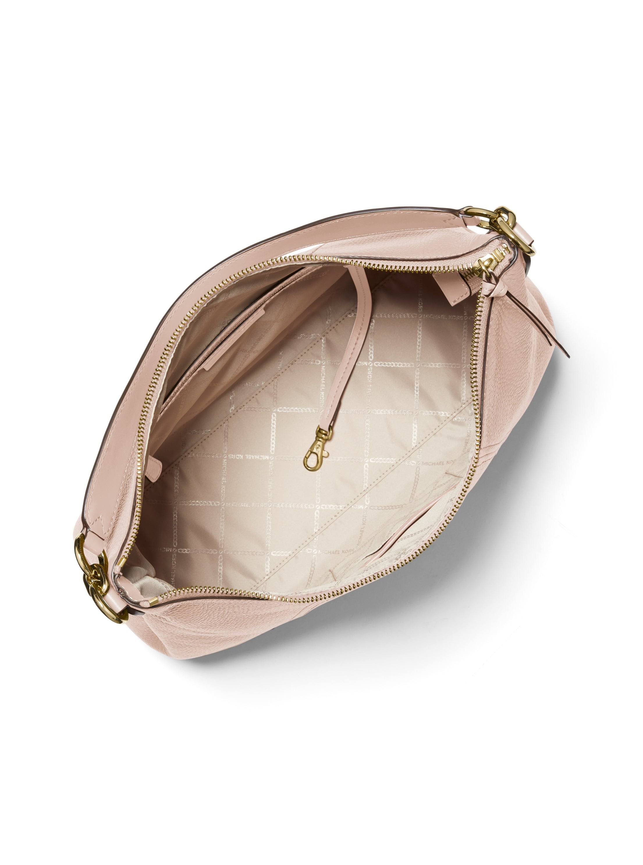 Michael Kors Women's Sienna Large Pebbled Leather Shoulder Bag - Pink - Shoulder Bags FW_7JZBZSW8