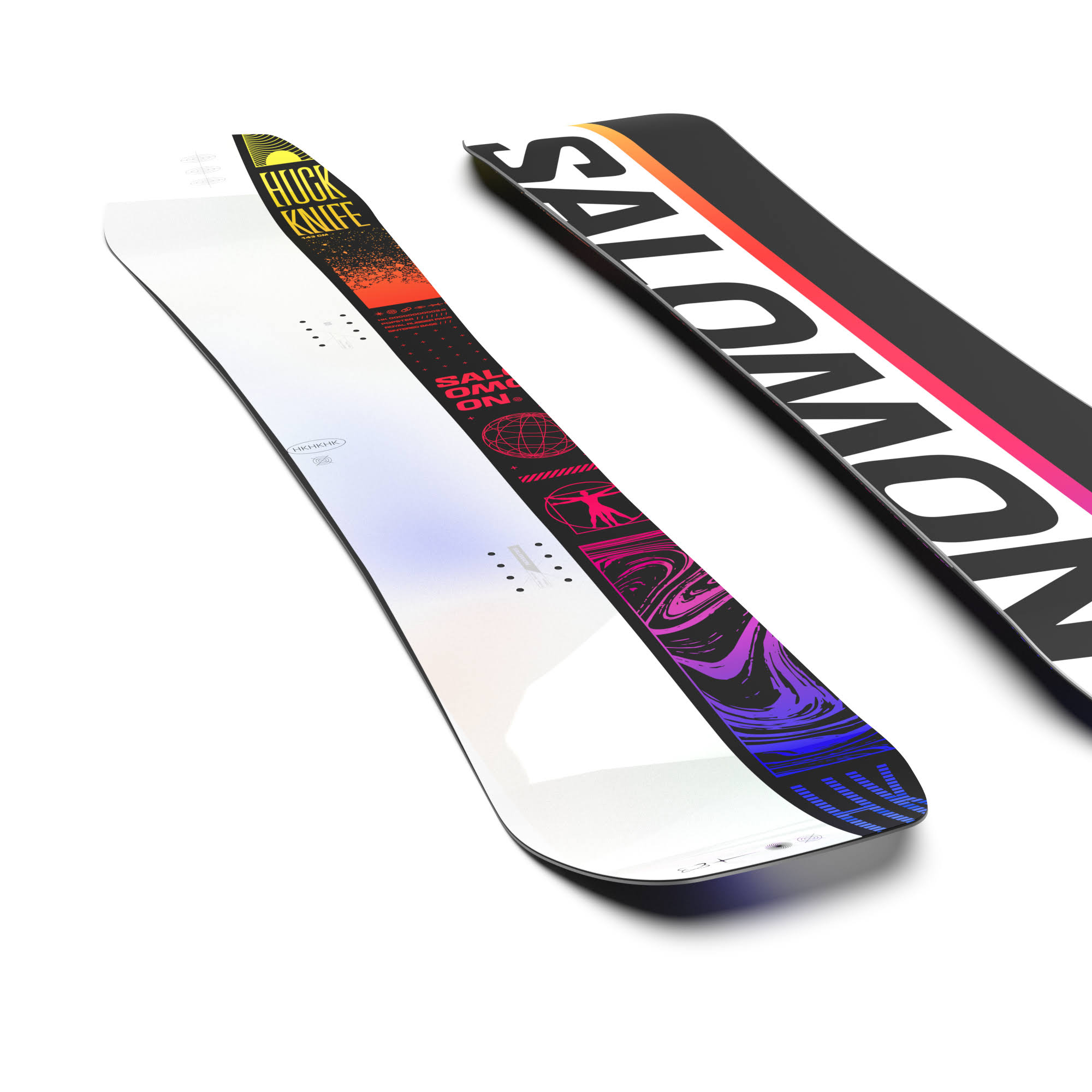 Salomon Huck Knife Grom Snowboard Multicolor 135 ZO_BDERHHSH