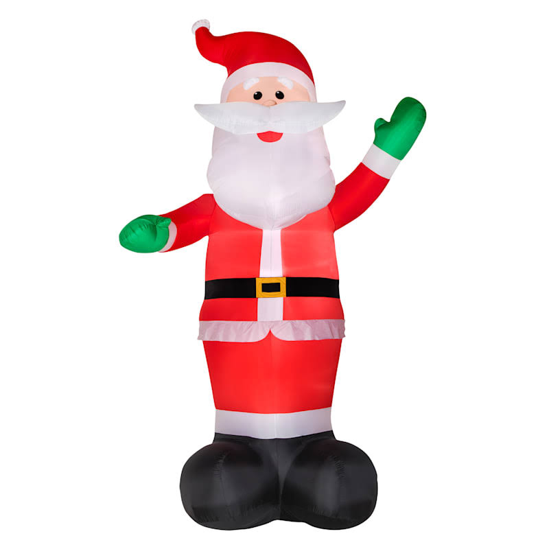Giant 20ft Light Up Waving Santa Inflatable - Nib D0_ETO2B1UT