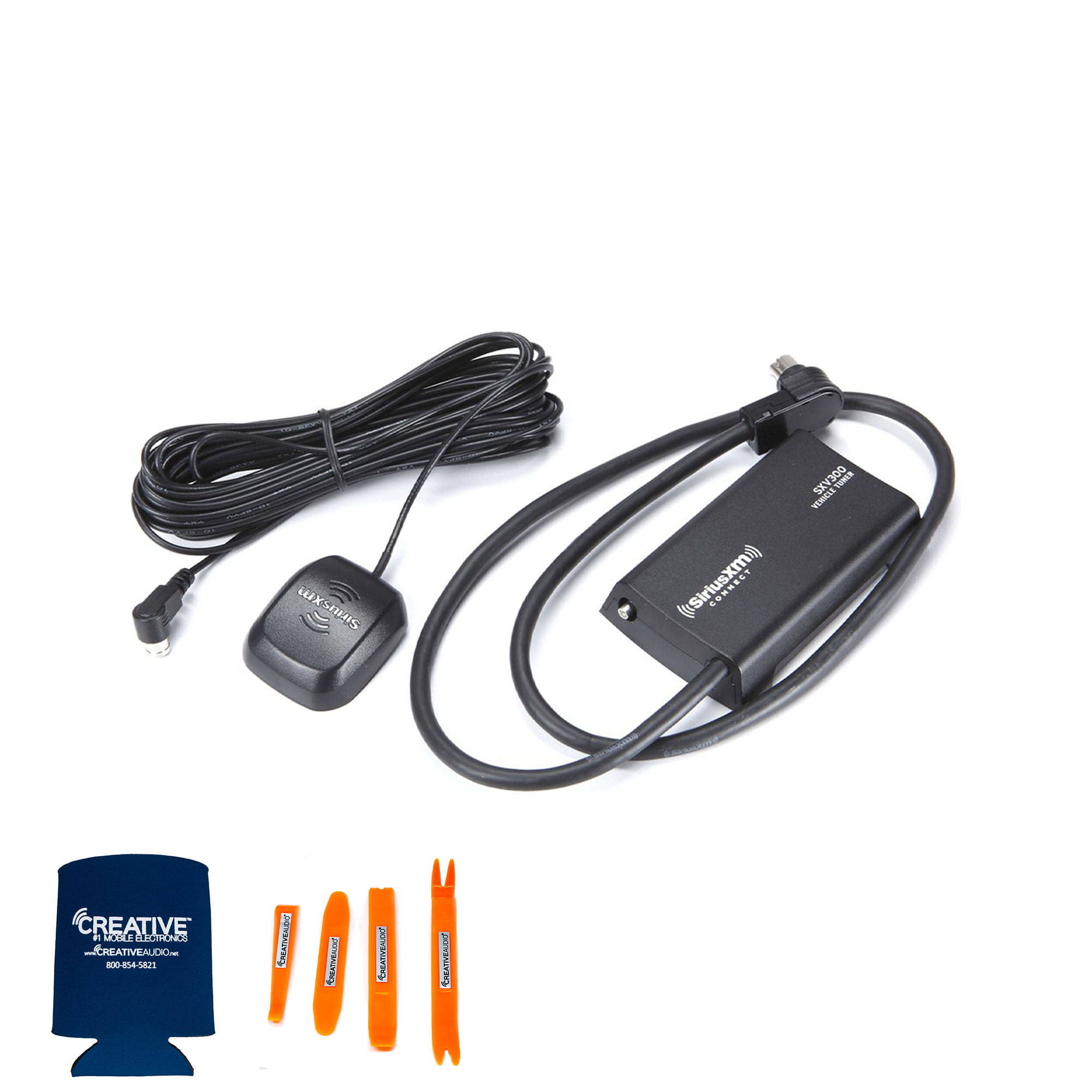 Kenwood Kmm-Bt332u Bluetooth Usb Single Din Media Receiver (No Cd) With Alexa With A Sirius Xm Sxv300v1 Connect Vehicle Tuner Kit For Satellite Radio TJ_P4OLLQLG