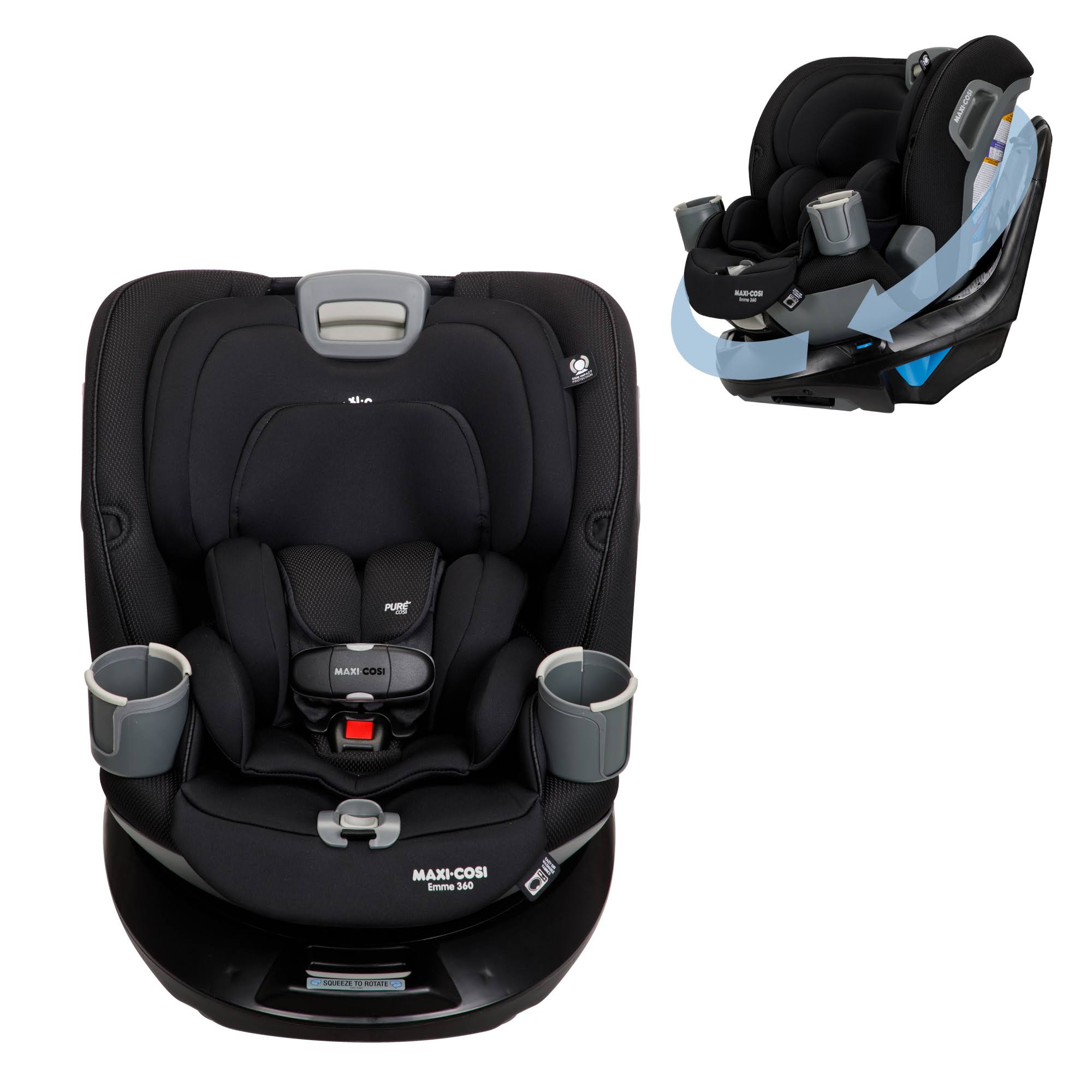 Maxi Cosi Emme 360 All-In-One Convertible Car Seat Midnight Black MG_LLIIMB1Q Maxi Cosi Emme 360 All-In-One Convertible Car Seat Midnight Black MG_LLIIMB1Q