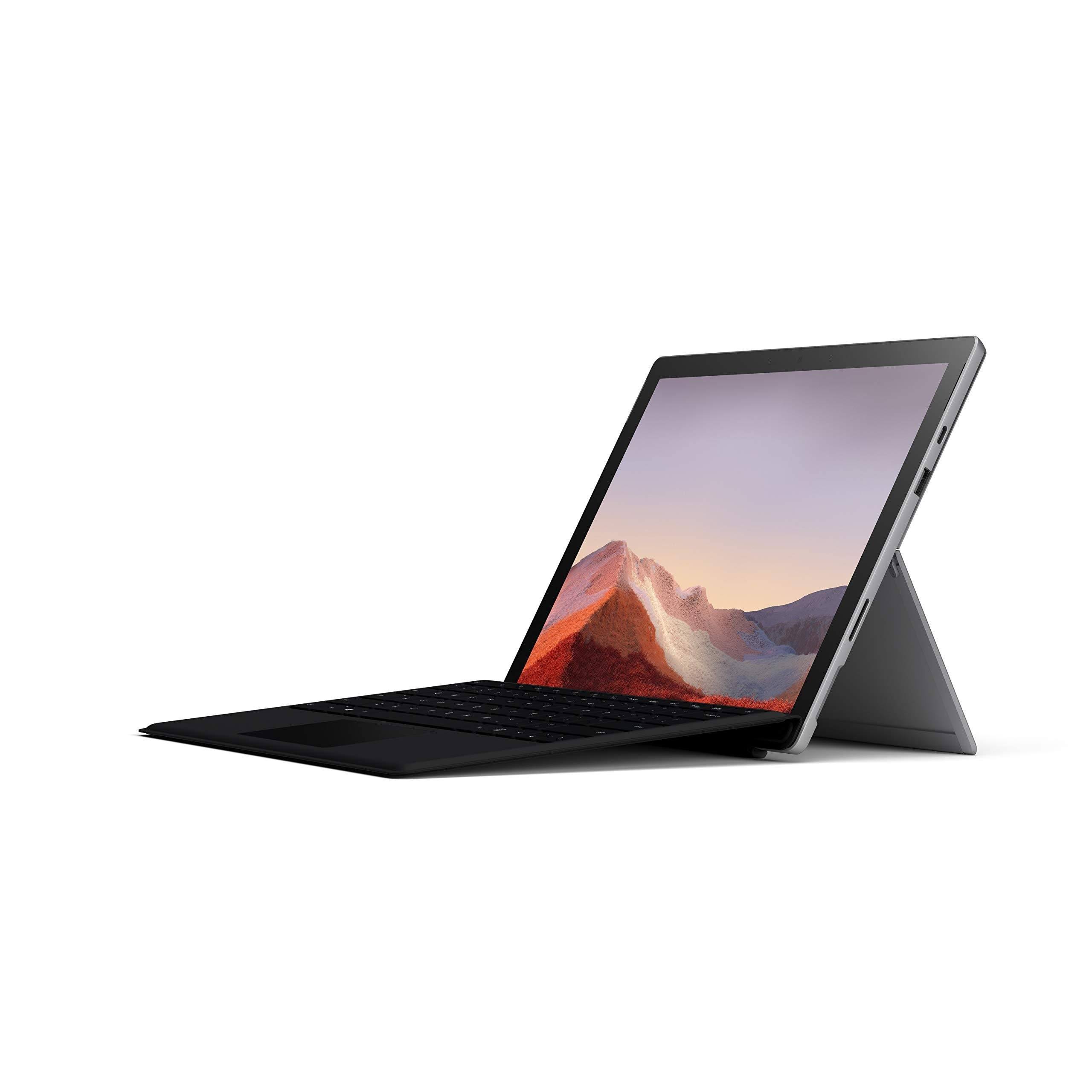 Microsoft - Surface Pro 7 - 12.3 Touch Screen - Intel Core I5 - 8gb Memory - 128gb Ssd With Black Type Cover - Platinum NO_DOWSXXTT Microsoft - Surface Pro 7 - 12.3 Touch Screen - Intel Core I5 - 8gb Memory - 128gb Ssd With Black Type Cover - Platinum NO_DOWSXXTT
