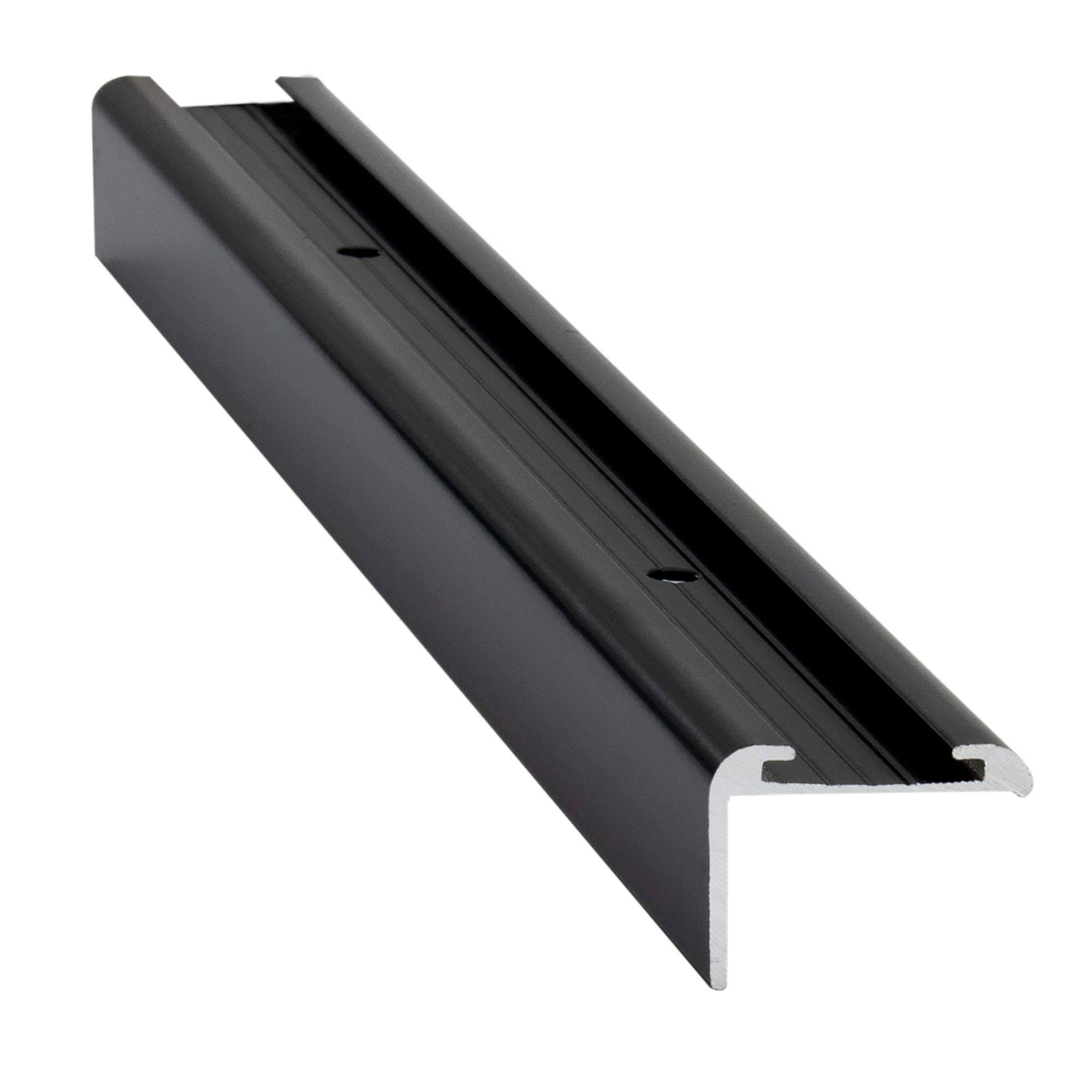 Recpro Rv Insert Roof Trim With 3/4 Leg | Black Or White Color Options | 92 Length | Aluminum | Made In The Usa (10 Trim Pieces, Black) VE_VH7HZEMD